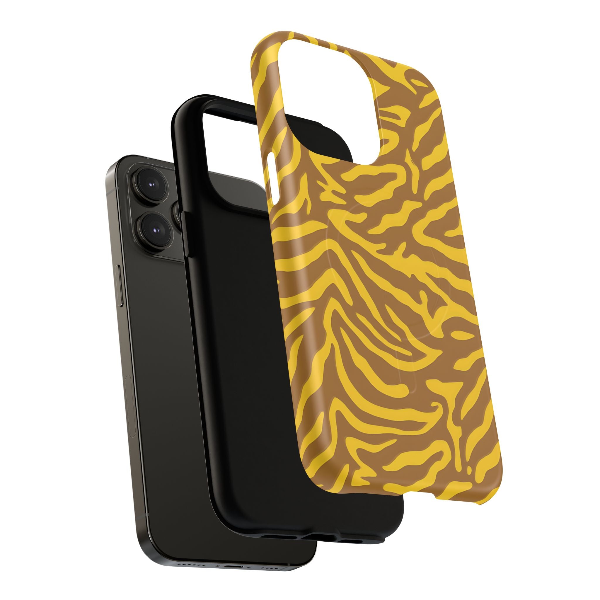 Zebra Print Magnetic qual Case