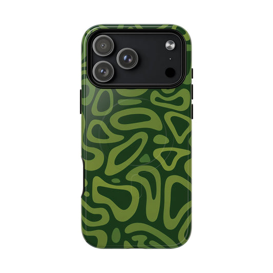 Frog Pattern Tough Magnetic Case — Durable Phone Protection with Cute Frog Design