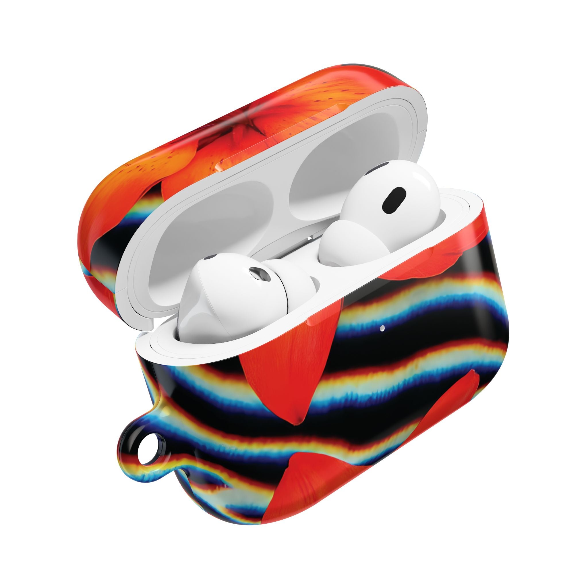 Funda AirPods serpiente floral 