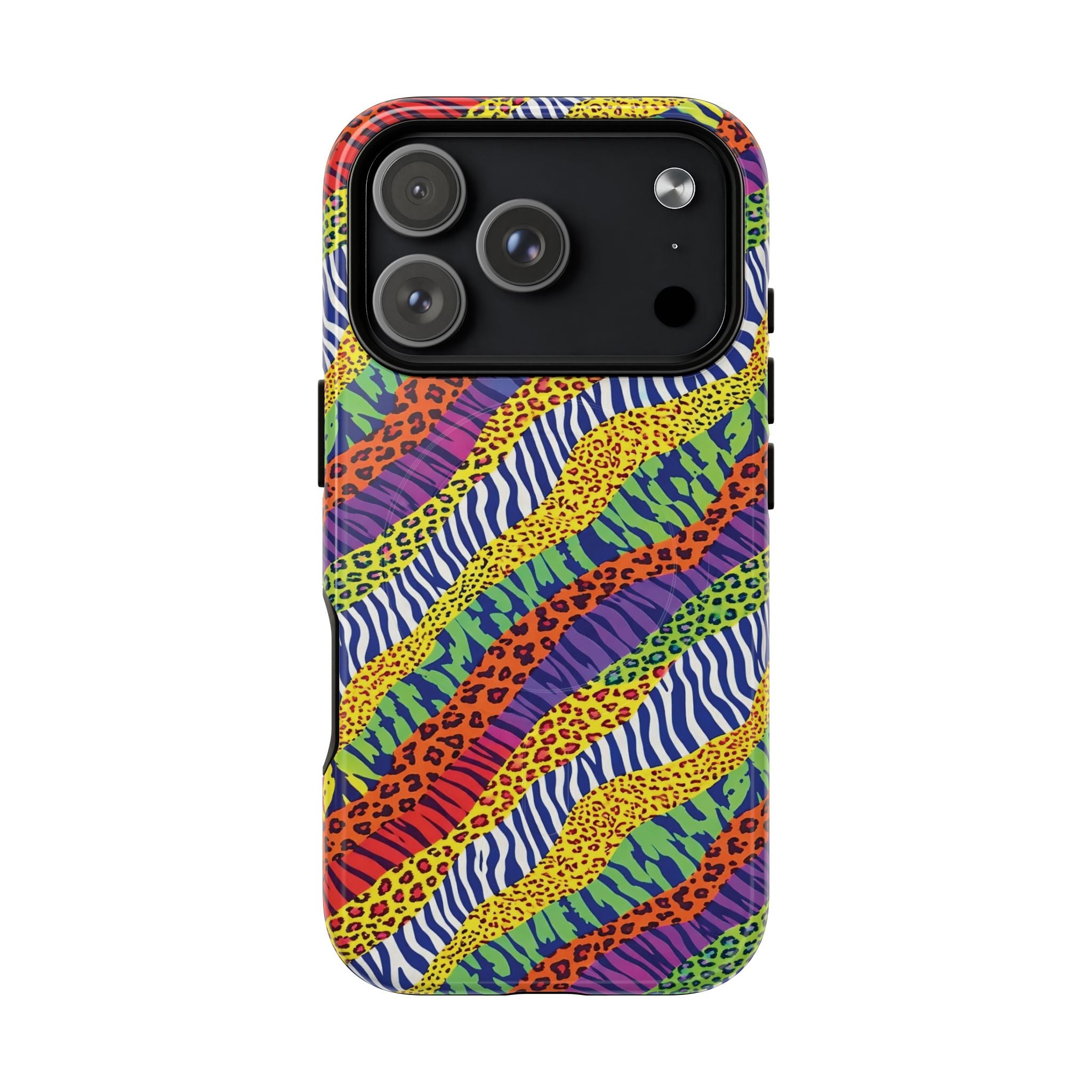 Tough Magnetic Case — Animal Print Arcoíris