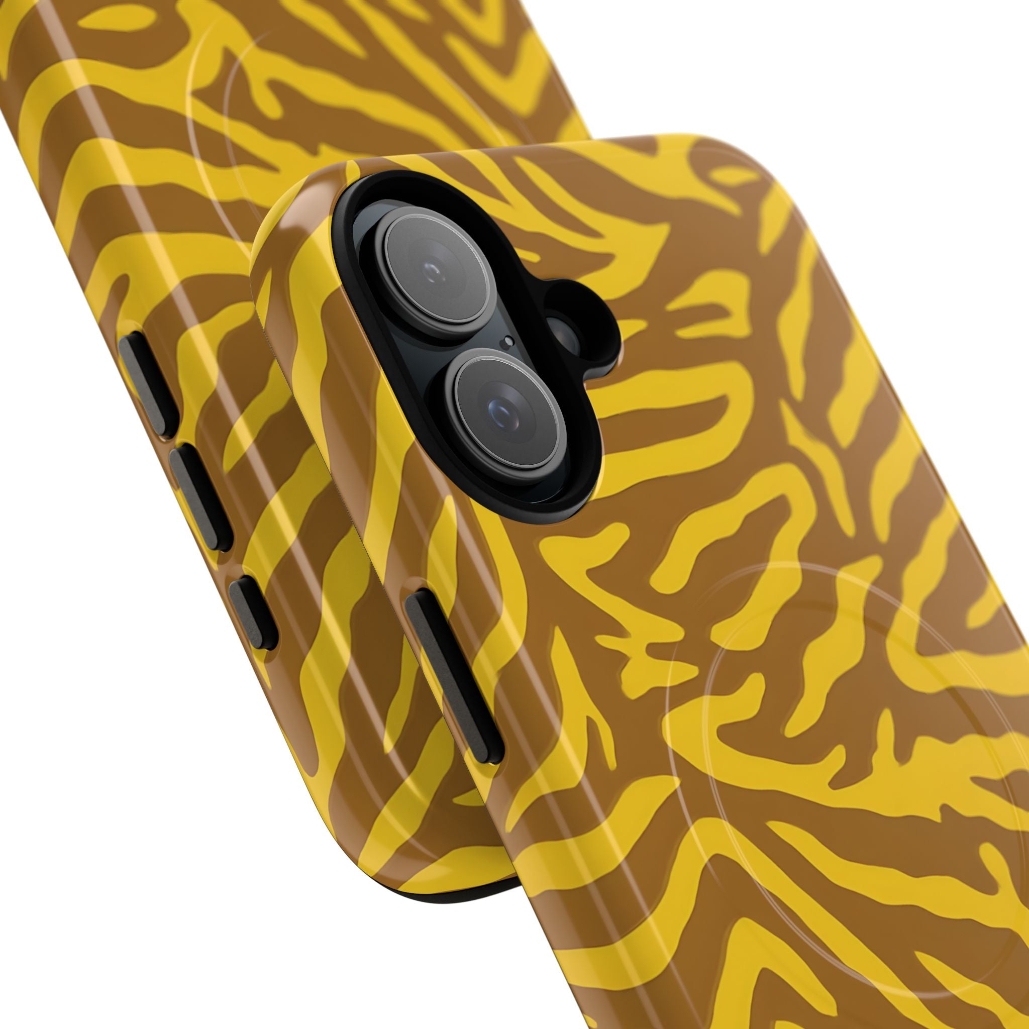 Zebra Print Magnetic qual Case
