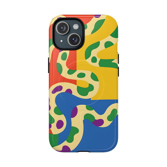 Abstract Snake  |  iPhone Case Fairy Dream | MagSafe Compatible