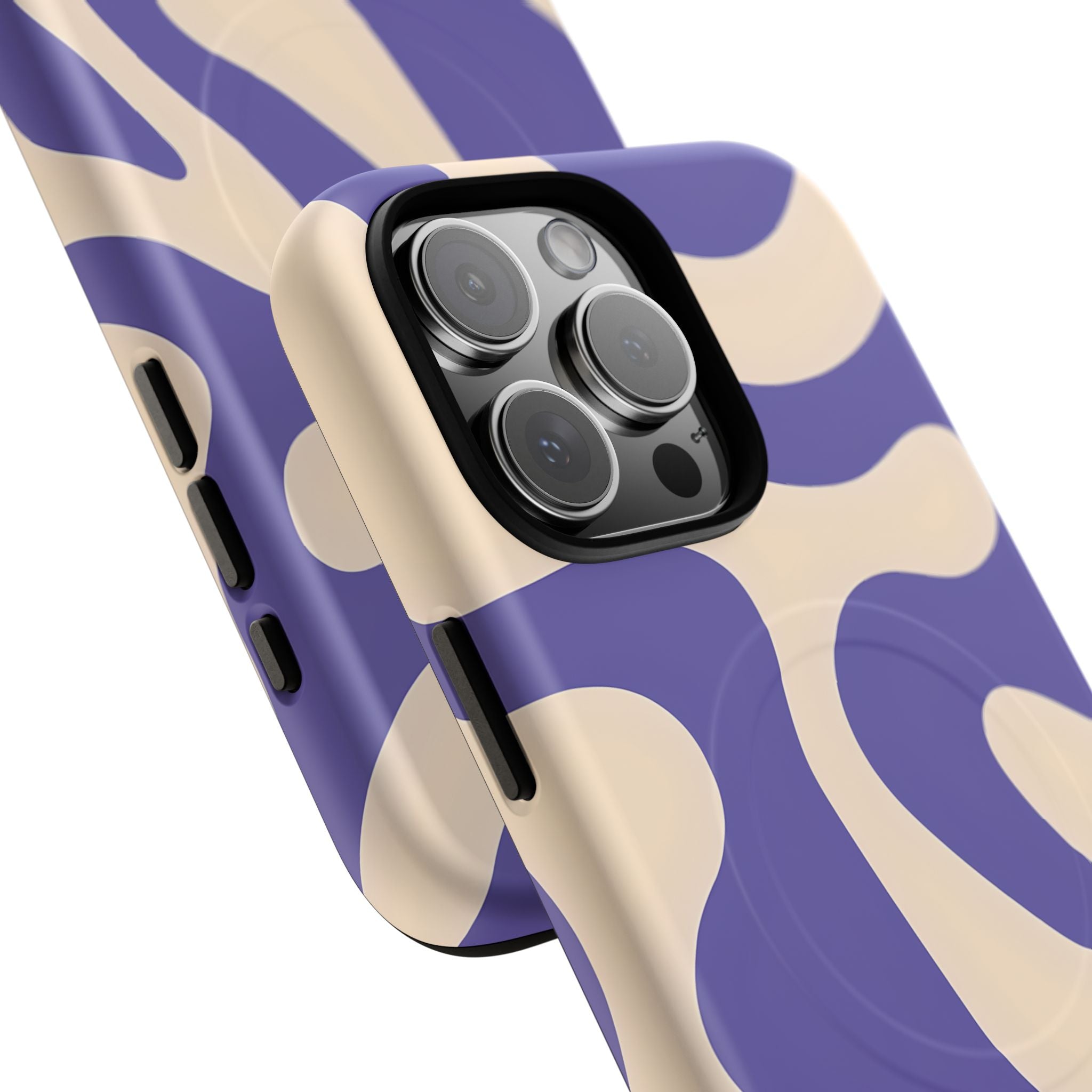 Abstract Purple | iPhone Case – Stylish Artistic Protective Cover