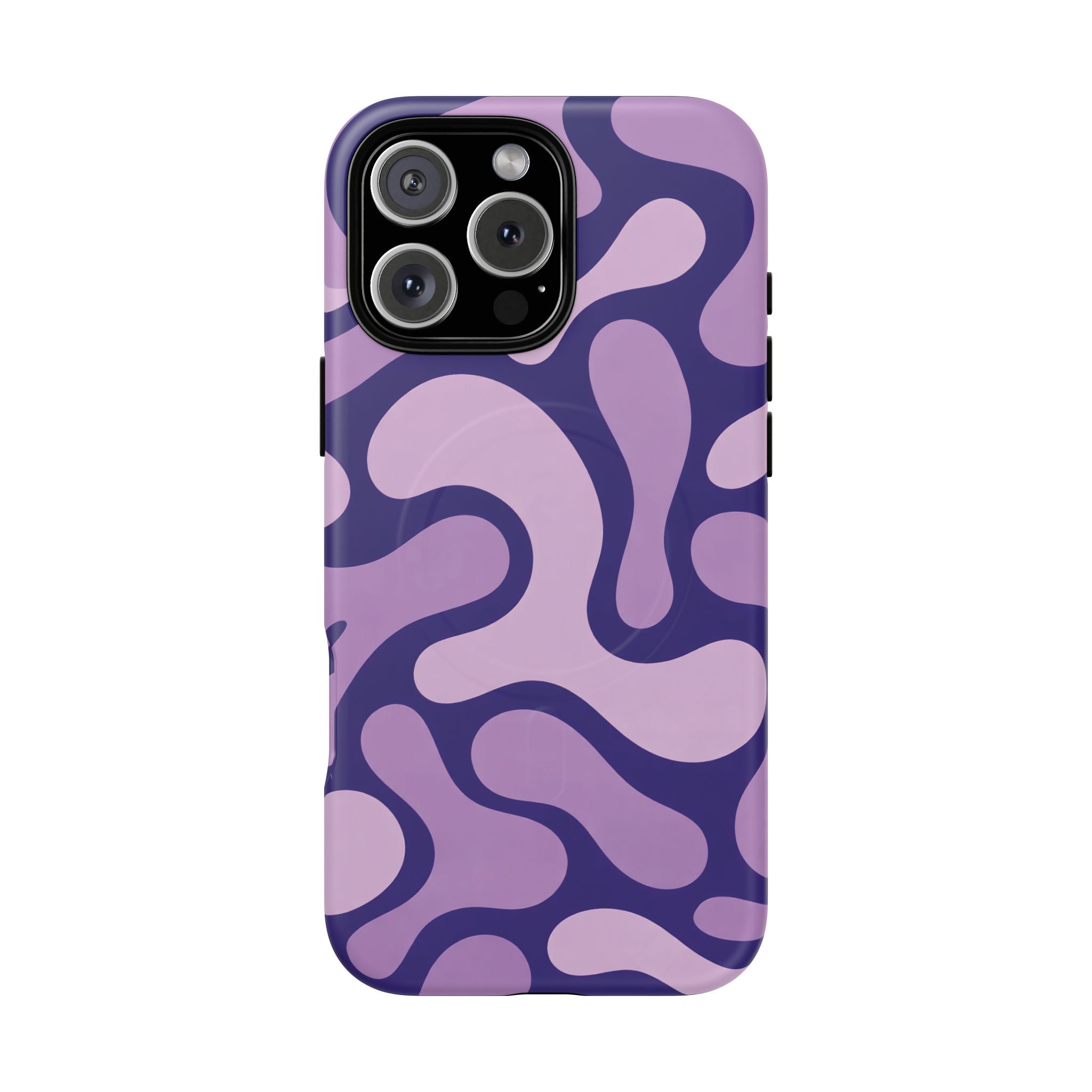 Purple Pattern Magnetic Case