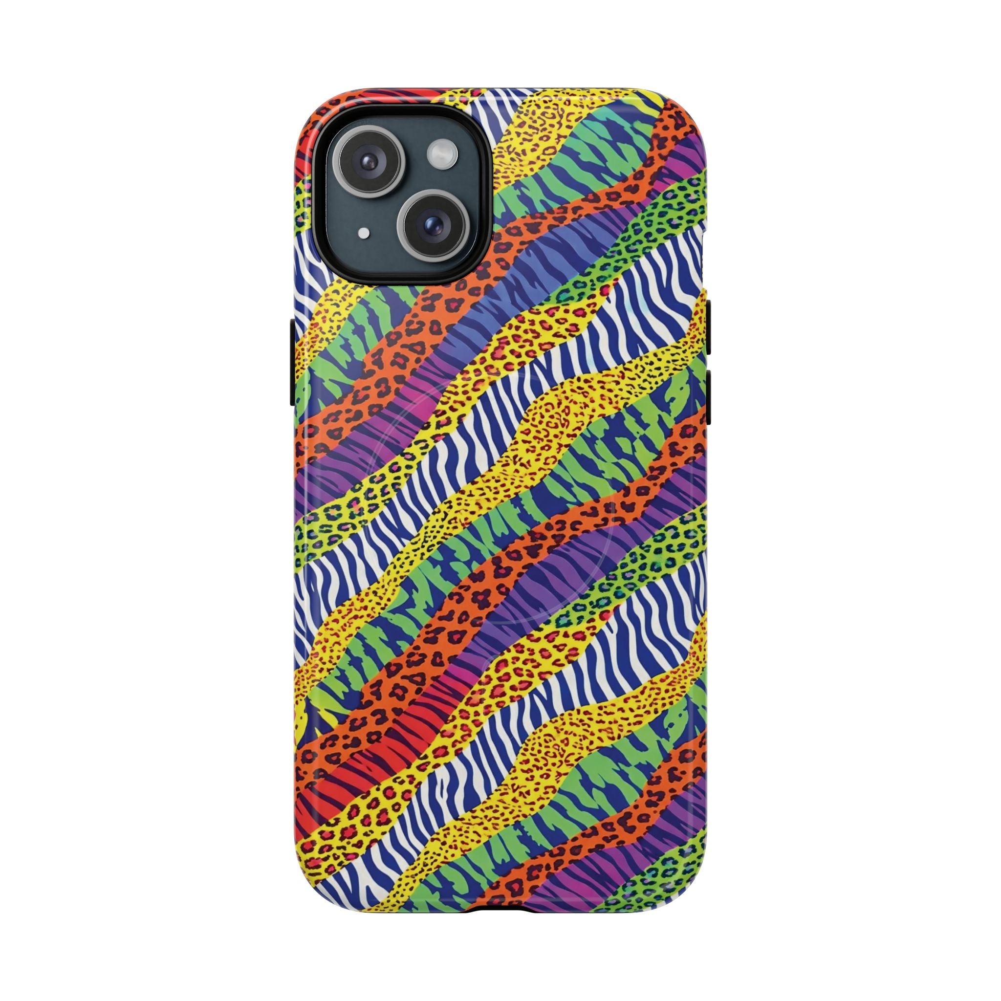 Tough Magnetic Case — Animal Print Arcoíris