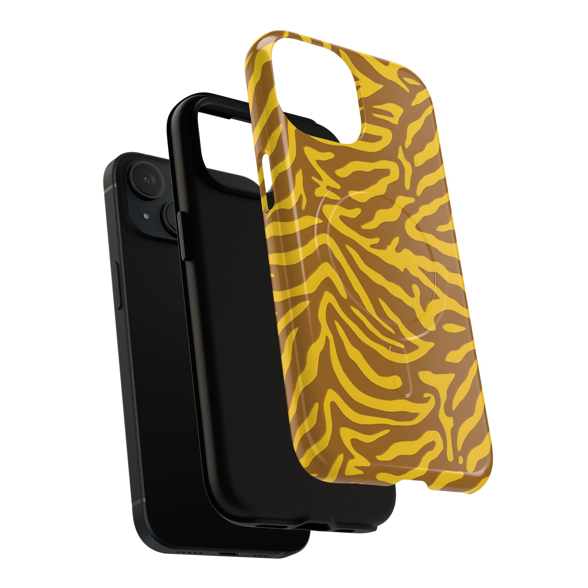 Zebra Print Magnetic qual Case