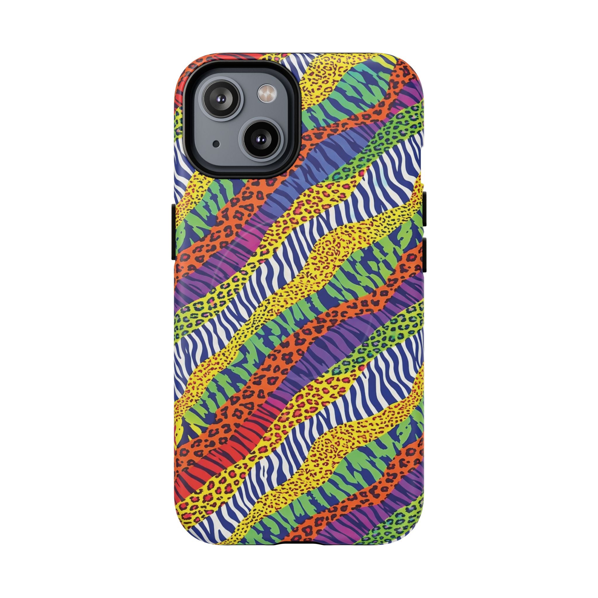 Tough Magnetic Case — Animal Print Arcoíris