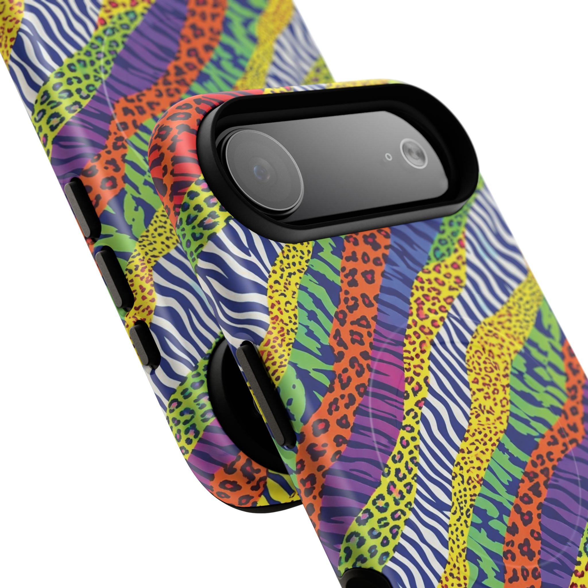 Tough Magnetic Case — Animal Print Arcoíris