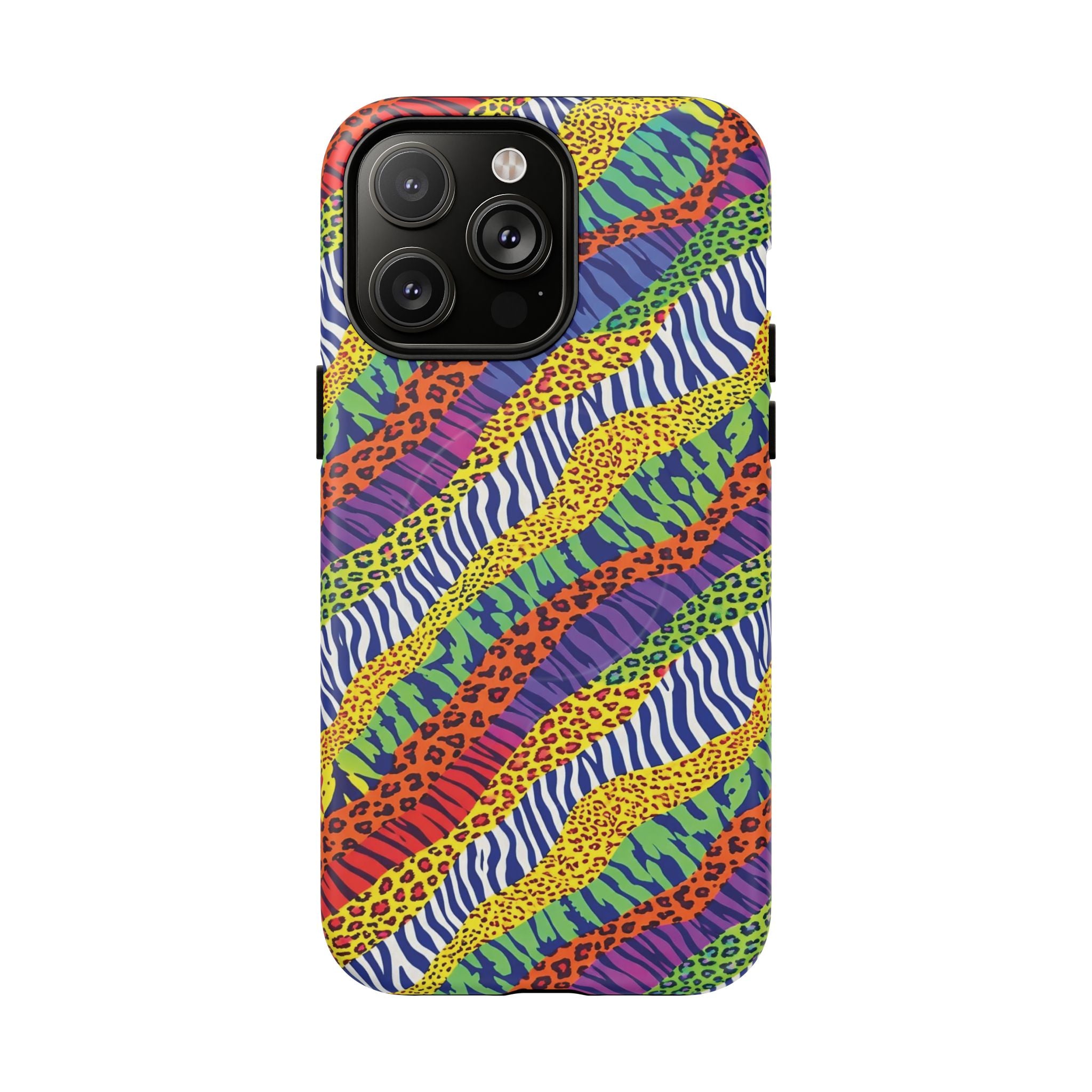 Tough Magnetic Case — Animal Print Arcoíris
