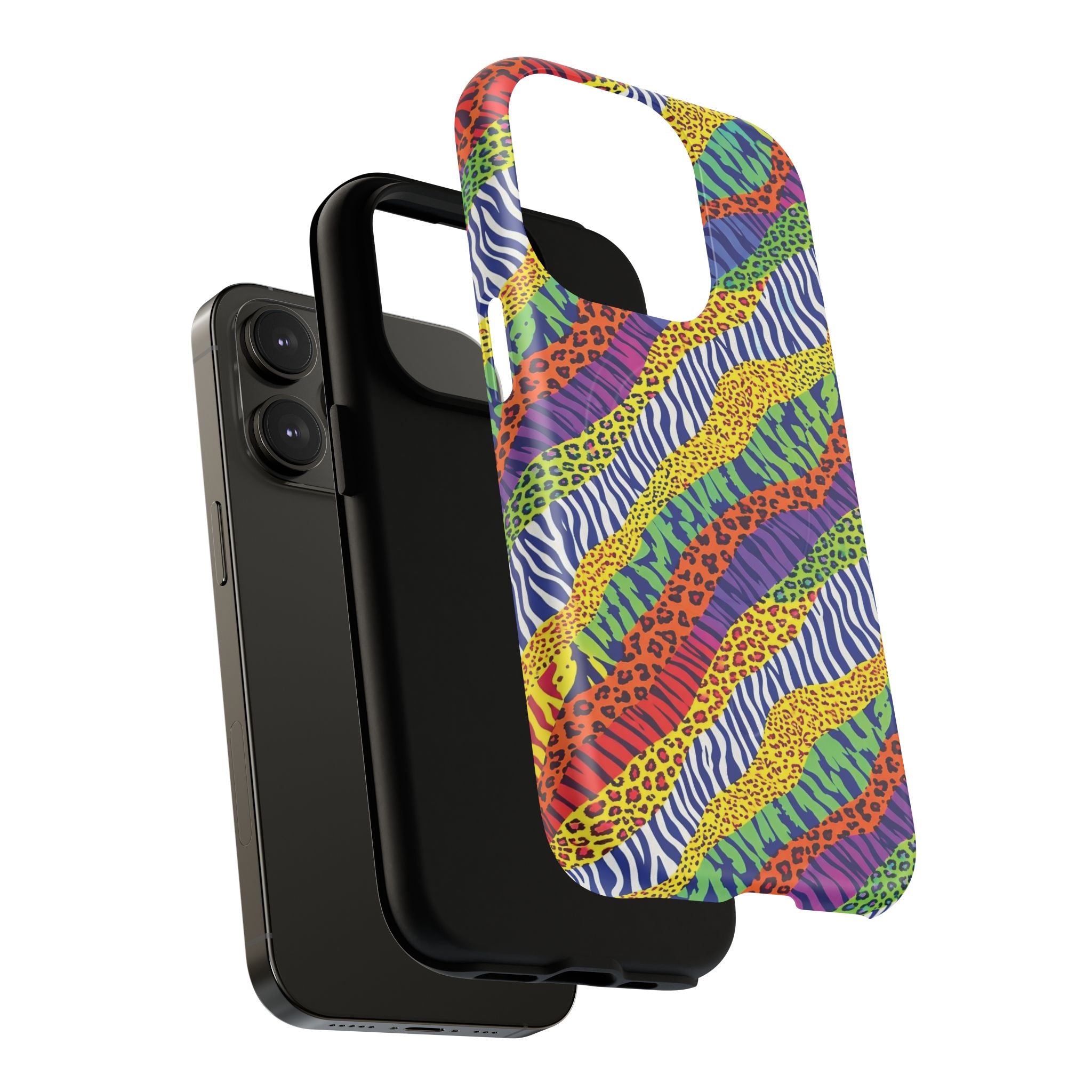 Tough Magnetic Case — Animal Print Arcoíris