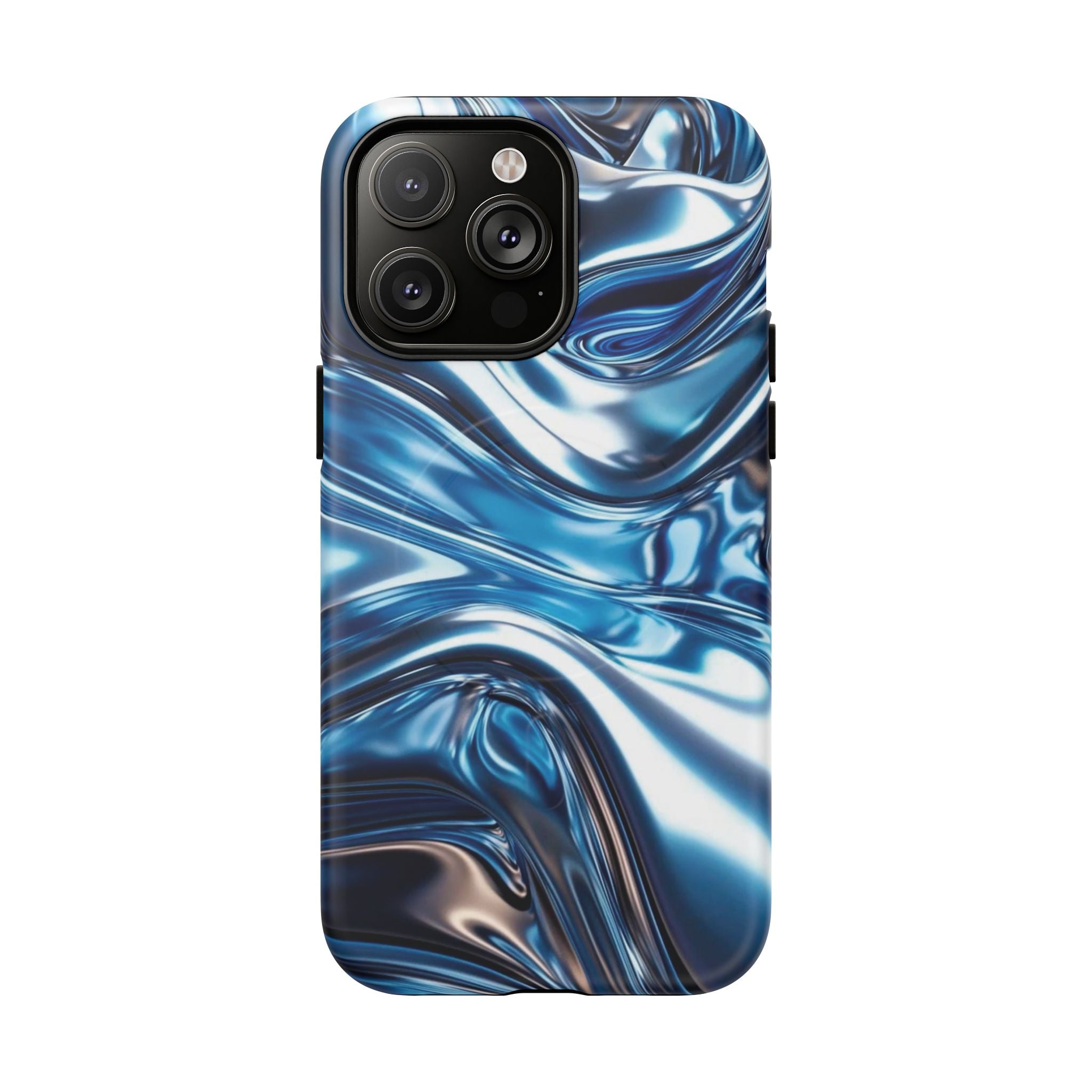 Mirror Gradient Blue Magnetic Phone Case