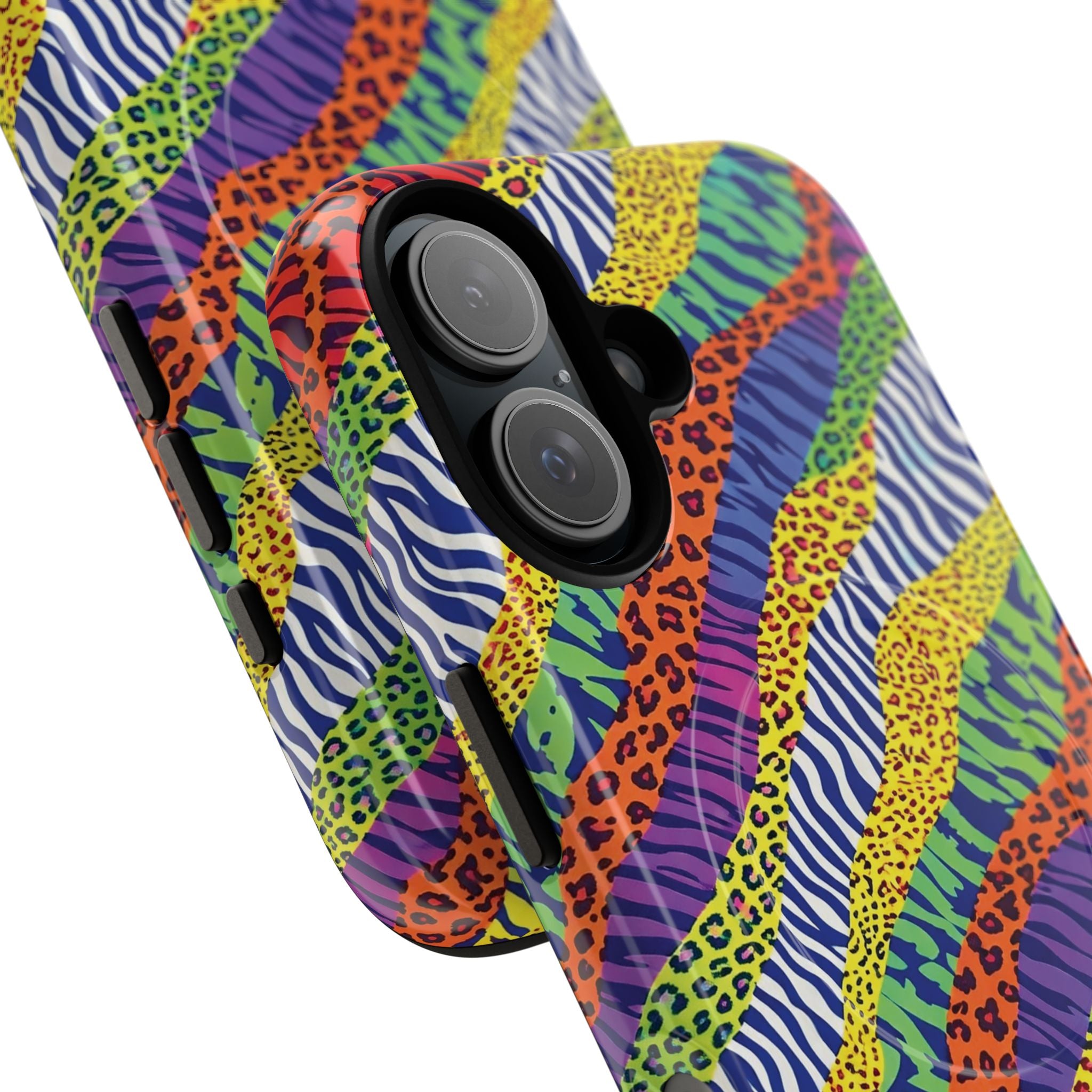 Tough Magnetic Case — Animal Print Arcoíris