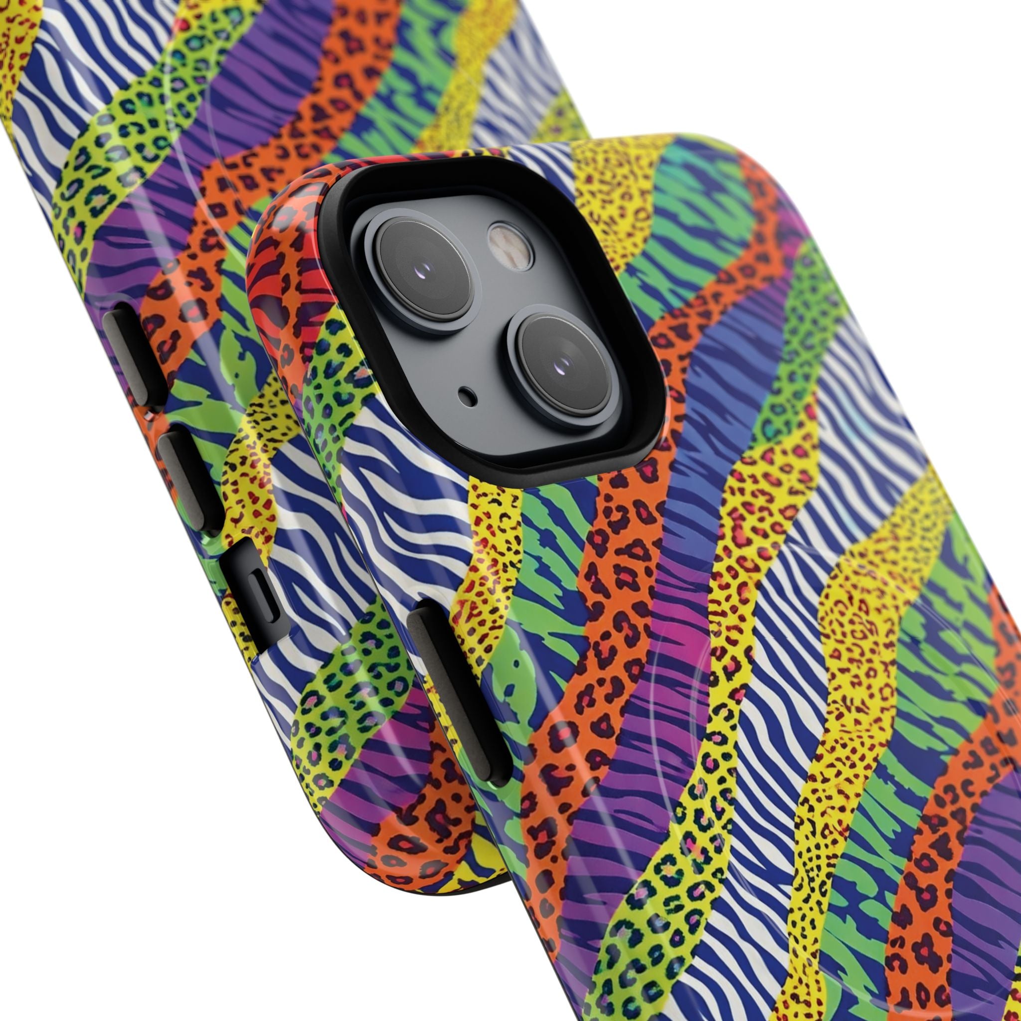 Tough Magnetic Case — Animal Print Arcoíris