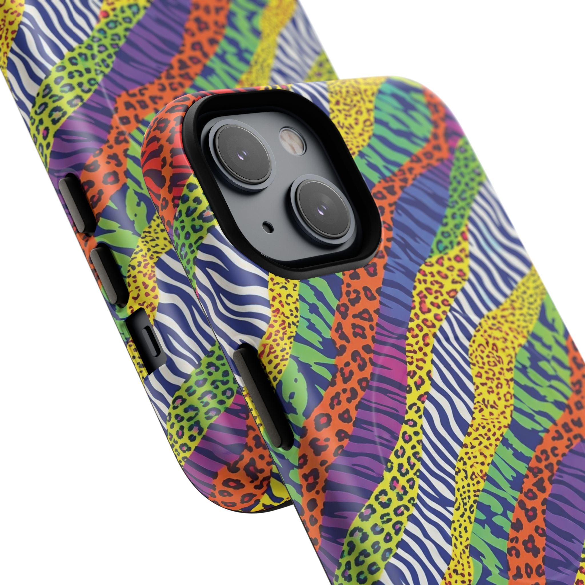 Tough Magnetic Case — Animal Print Arcoíris