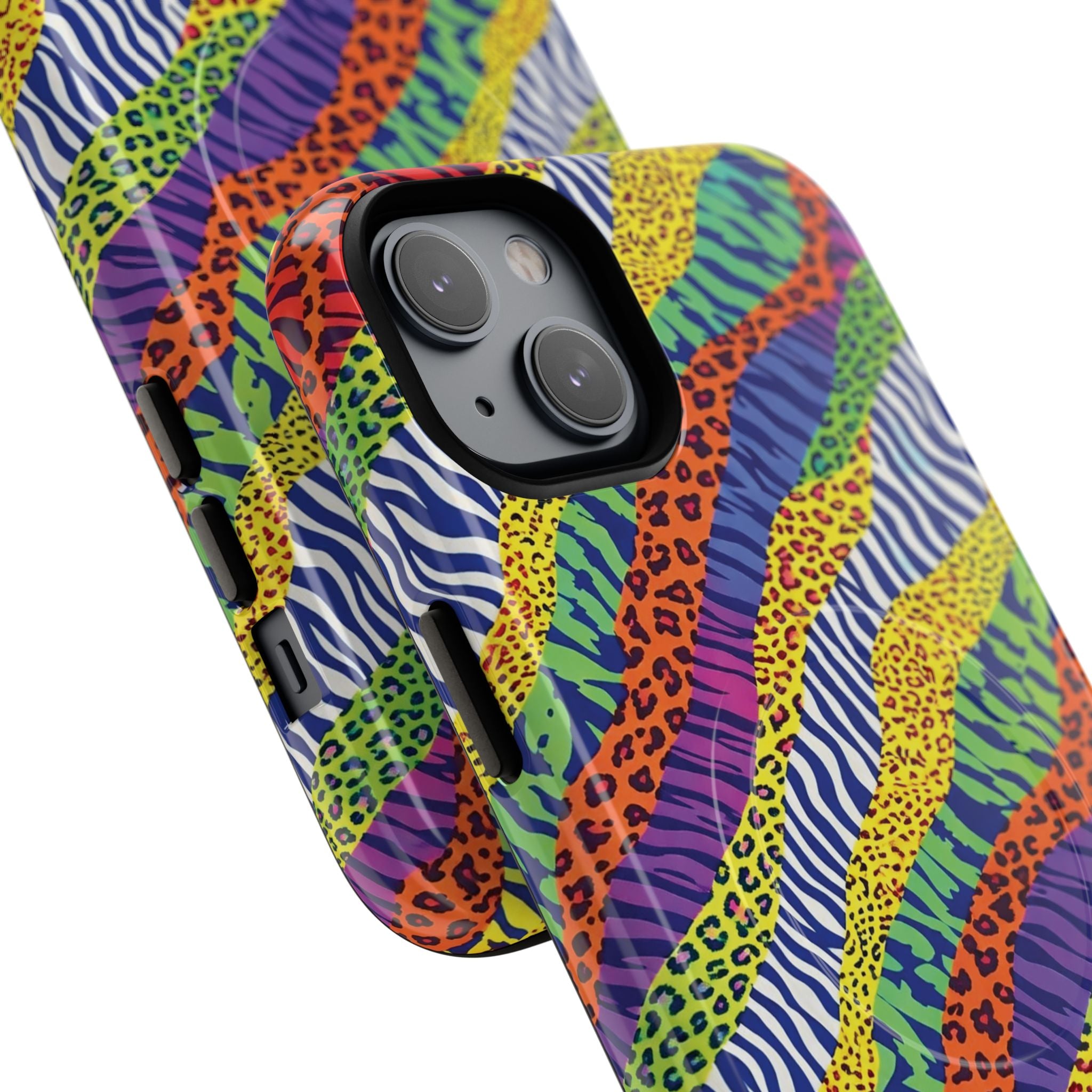 Tough Magnetic Case — Animal Print Arcoíris