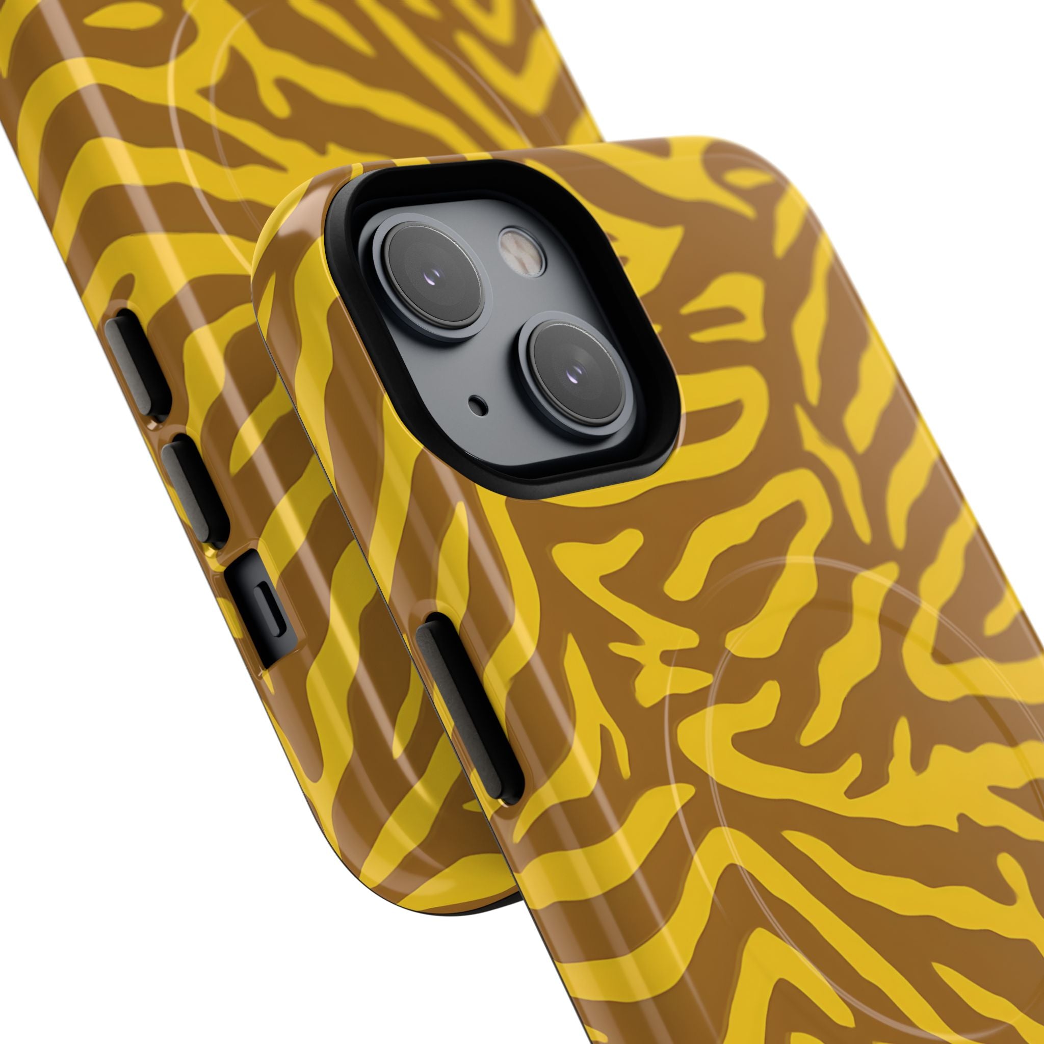 Zebra Print Magnetic qual Case