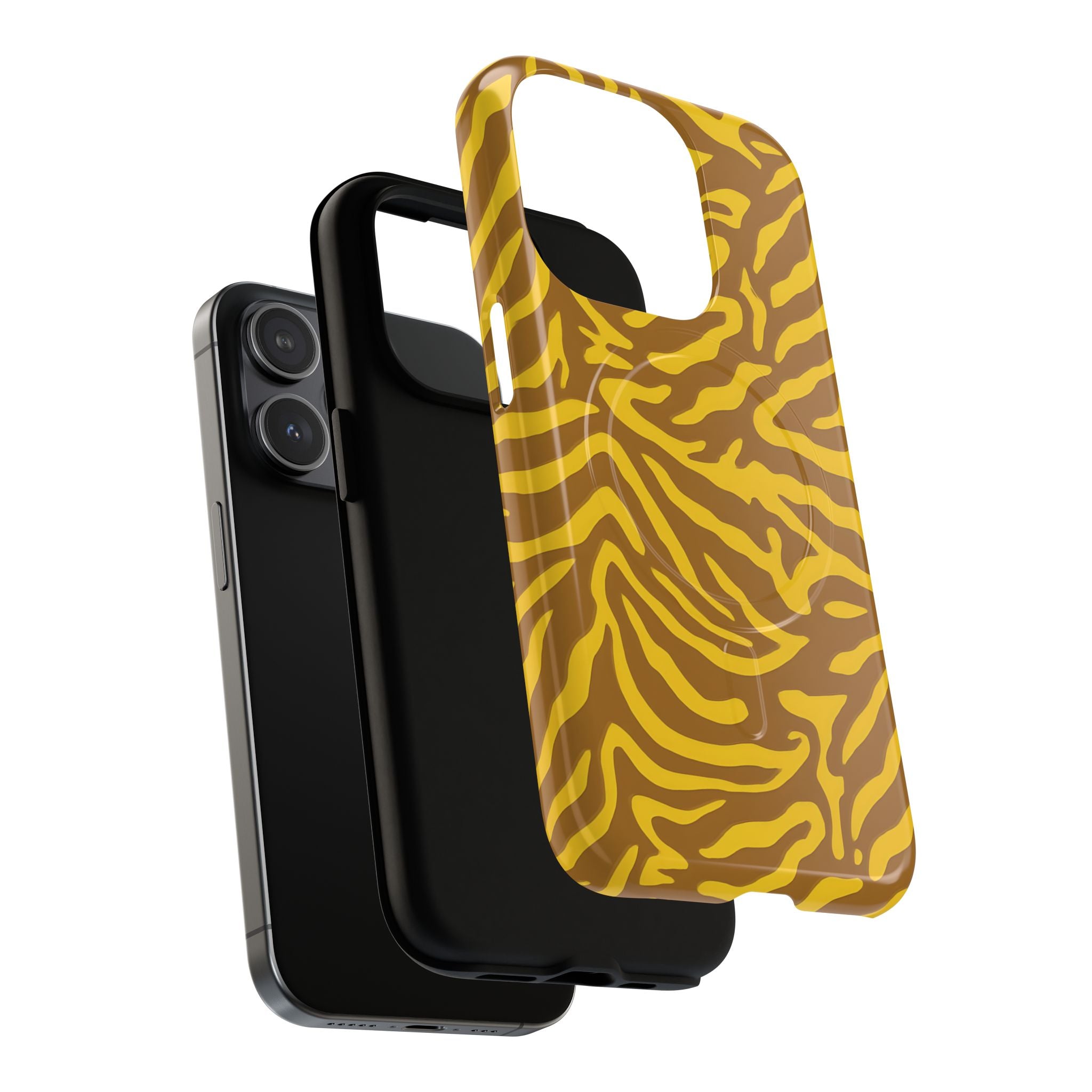 Zebra Print Magnetic qual Case