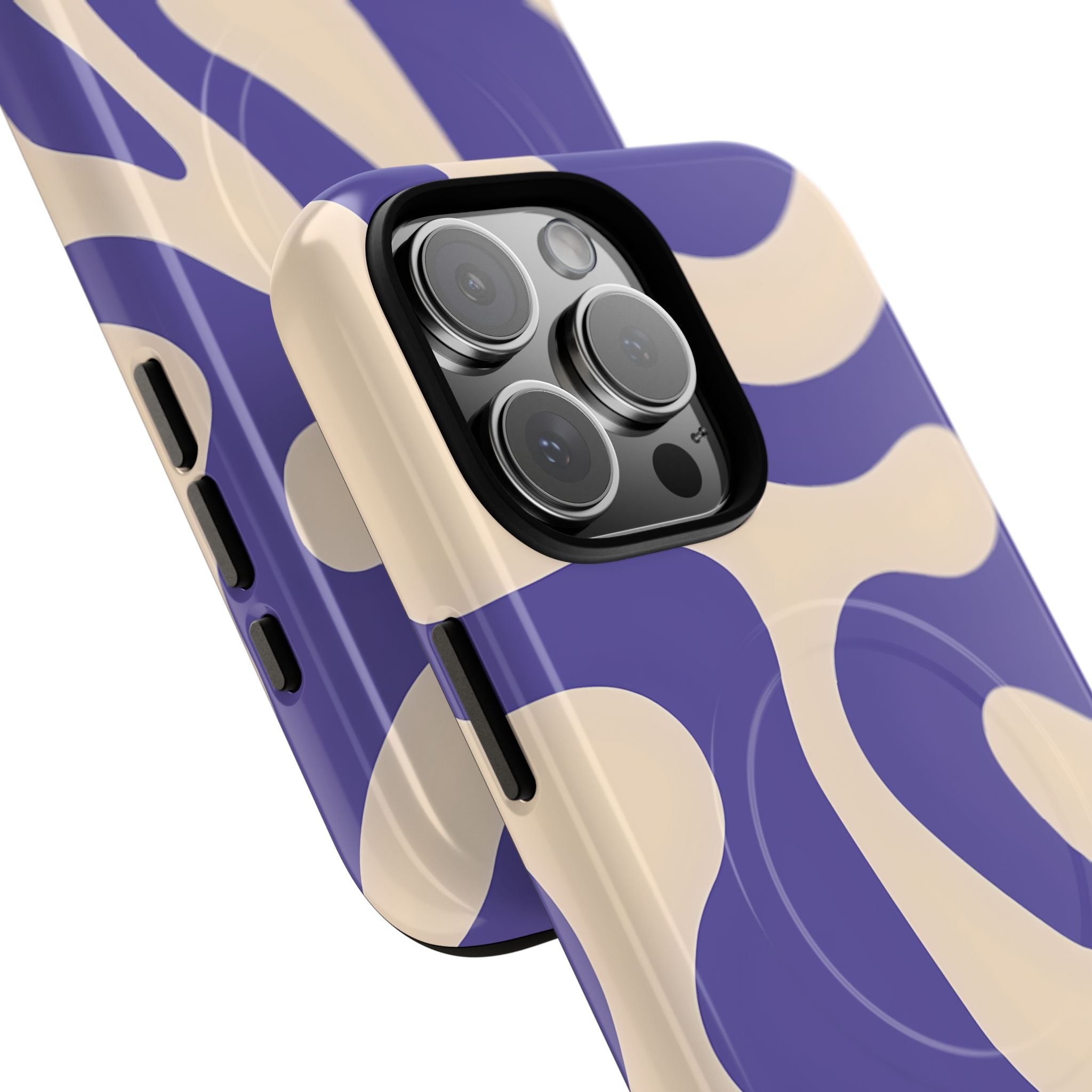 Abstract Purple | iPhone Case – Stylish Artistic Protective Cover