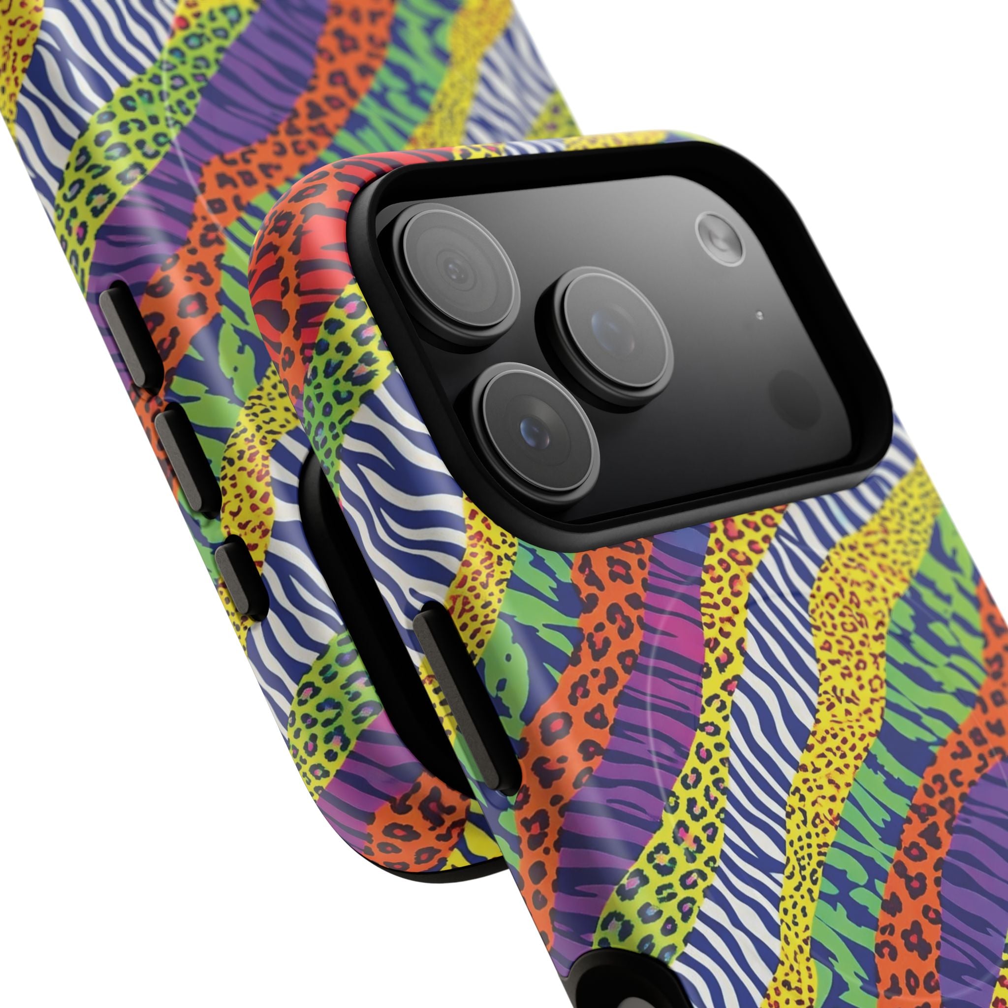 Tough Magnetic Case — Animal Print Arcoíris