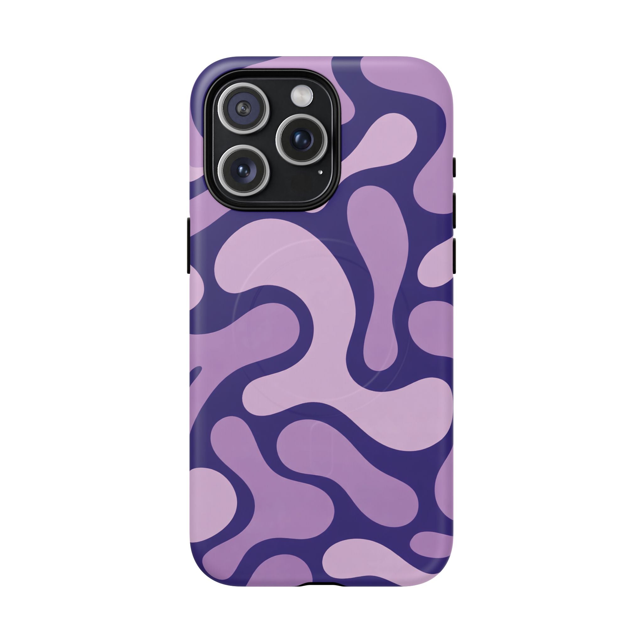 Purple Pattern Magnetic Case