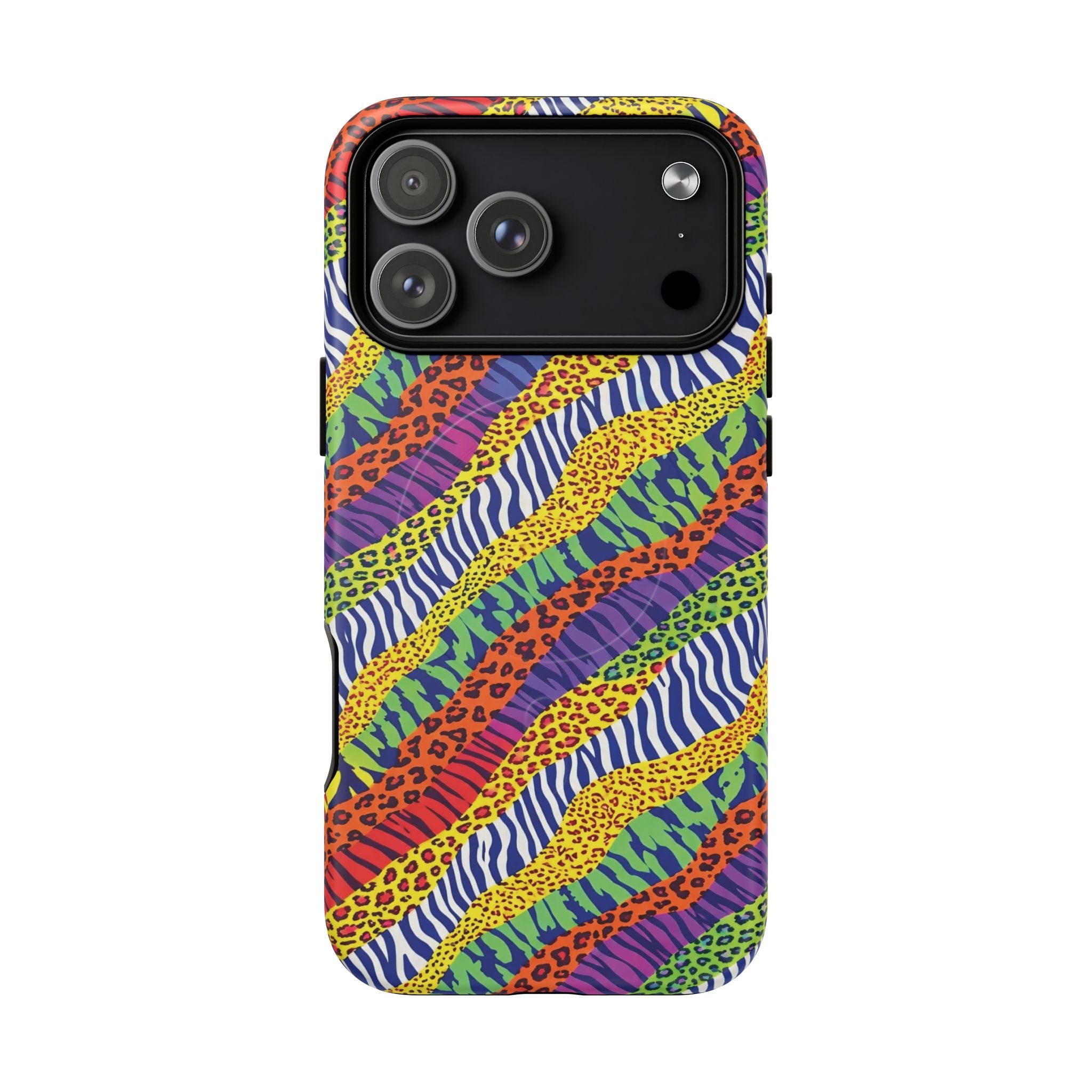 Tough Magnetic Case — Animal Print Arcoíris