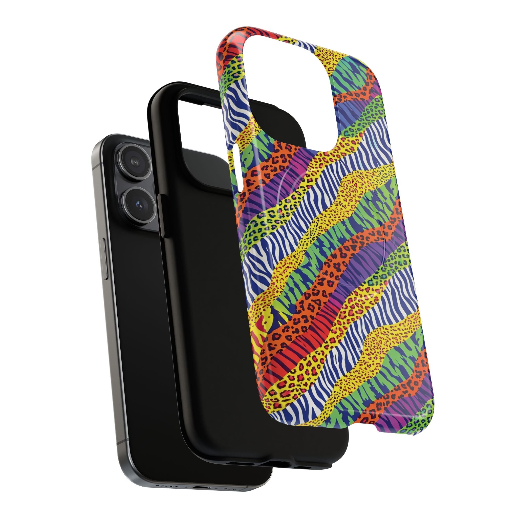 Tough Magnetic Case — Animal Print Arcoíris