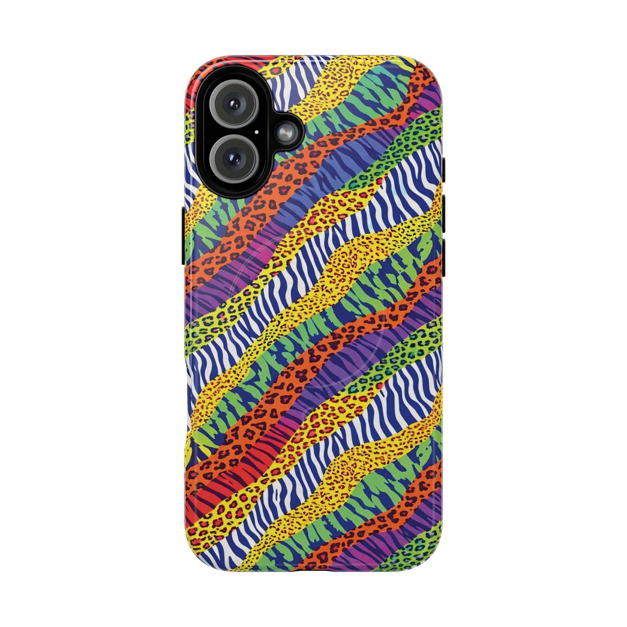Tough Magnetic Case — Animal Print Arcoíris