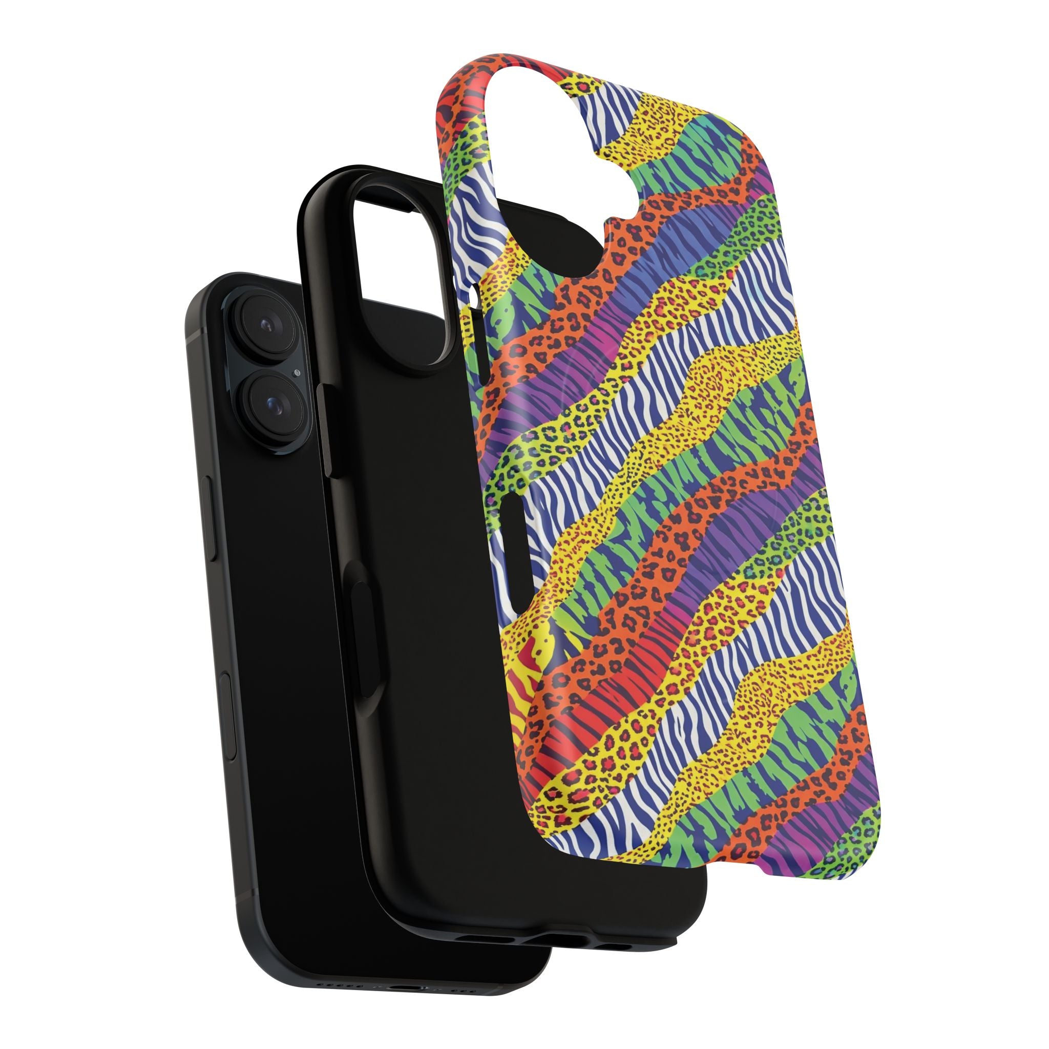 Tough Magnetic Case — Animal Print Arcoíris