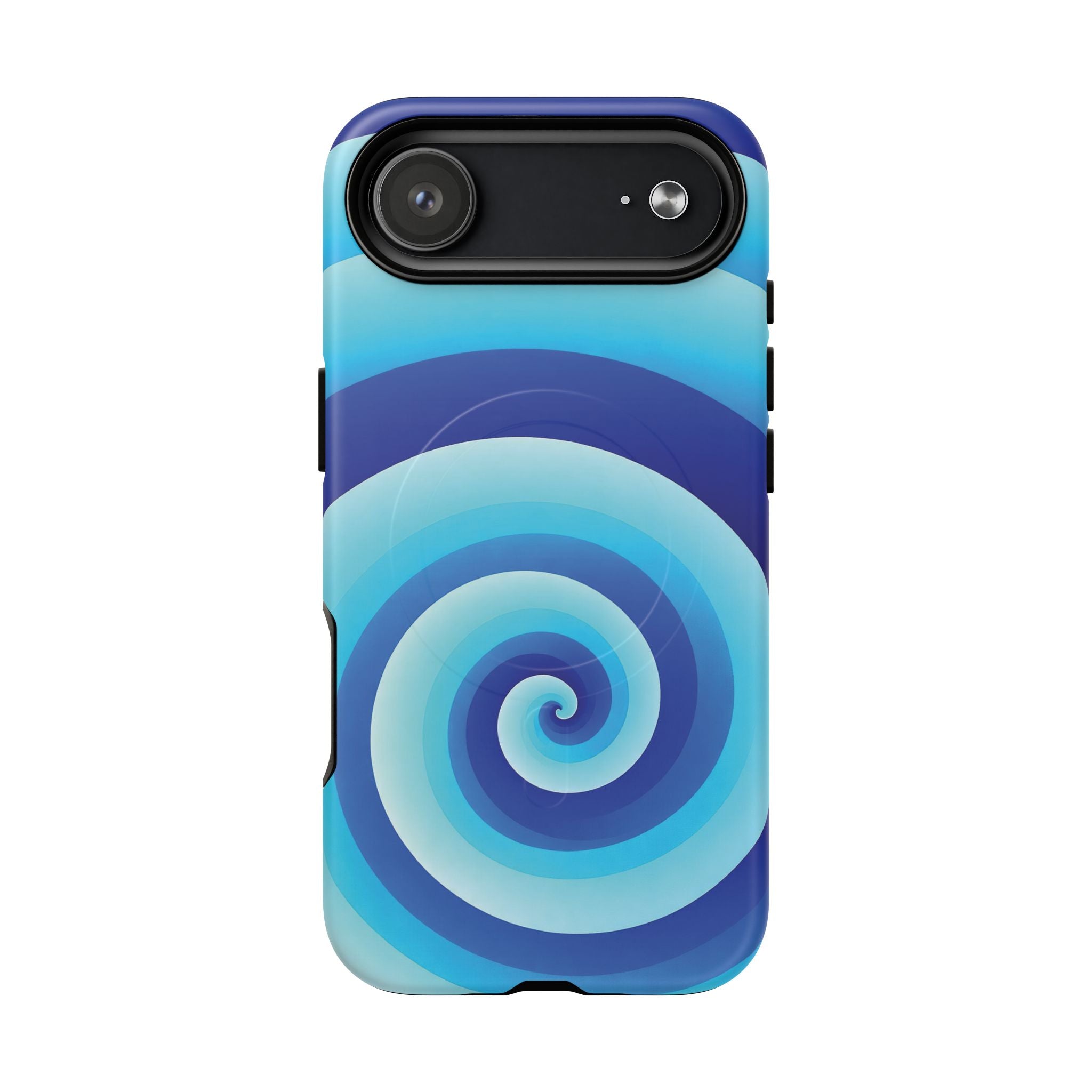 Blue Spiral Magnetic Phone Case
