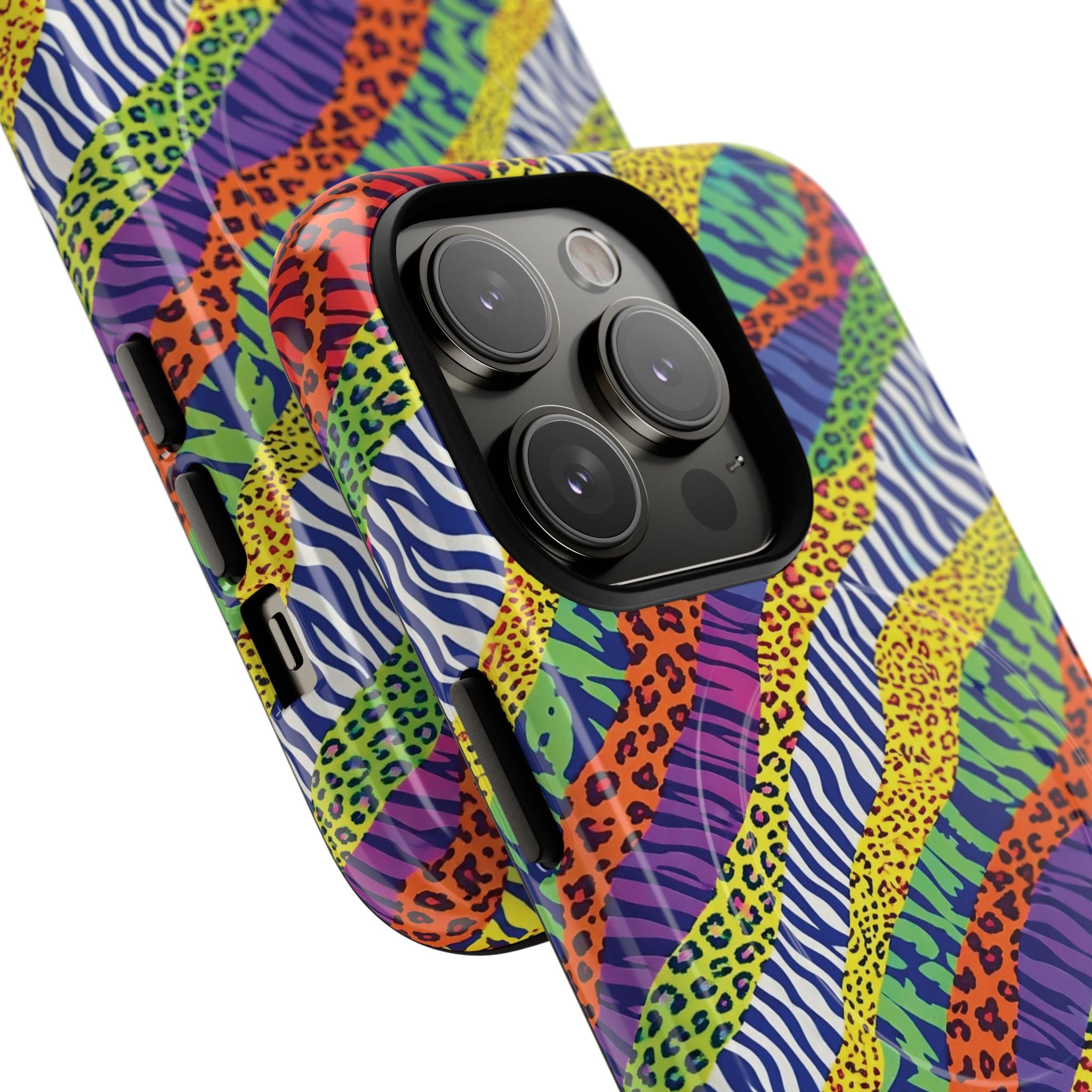Tough Magnetic Case — Animal Print Arcoíris