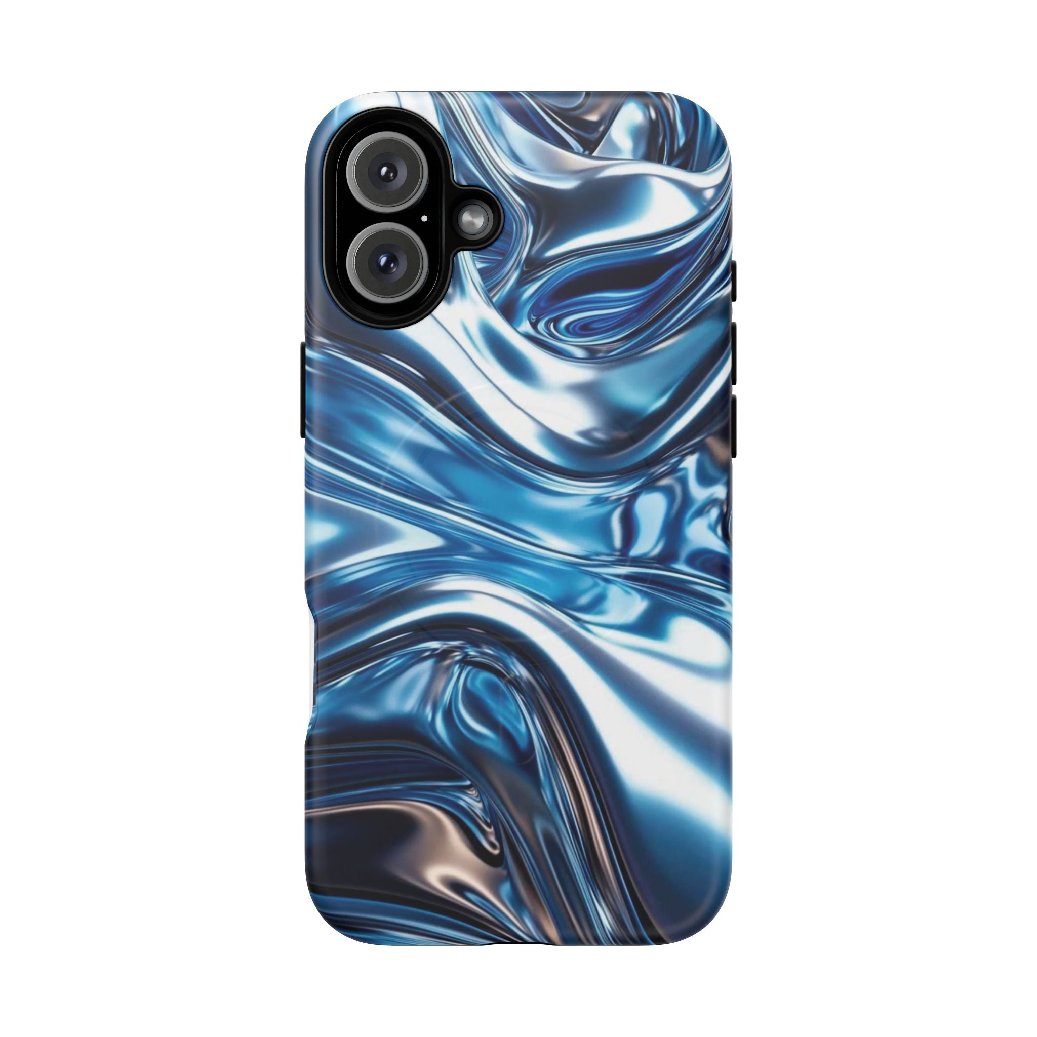 Mirror Gradient Blue Magnetic Phone Case