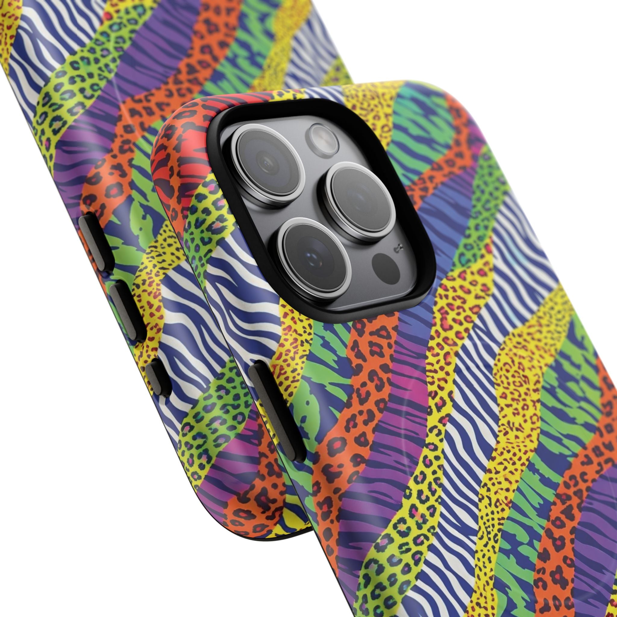 Tough Magnetic Case — Animal Print Arcoíris