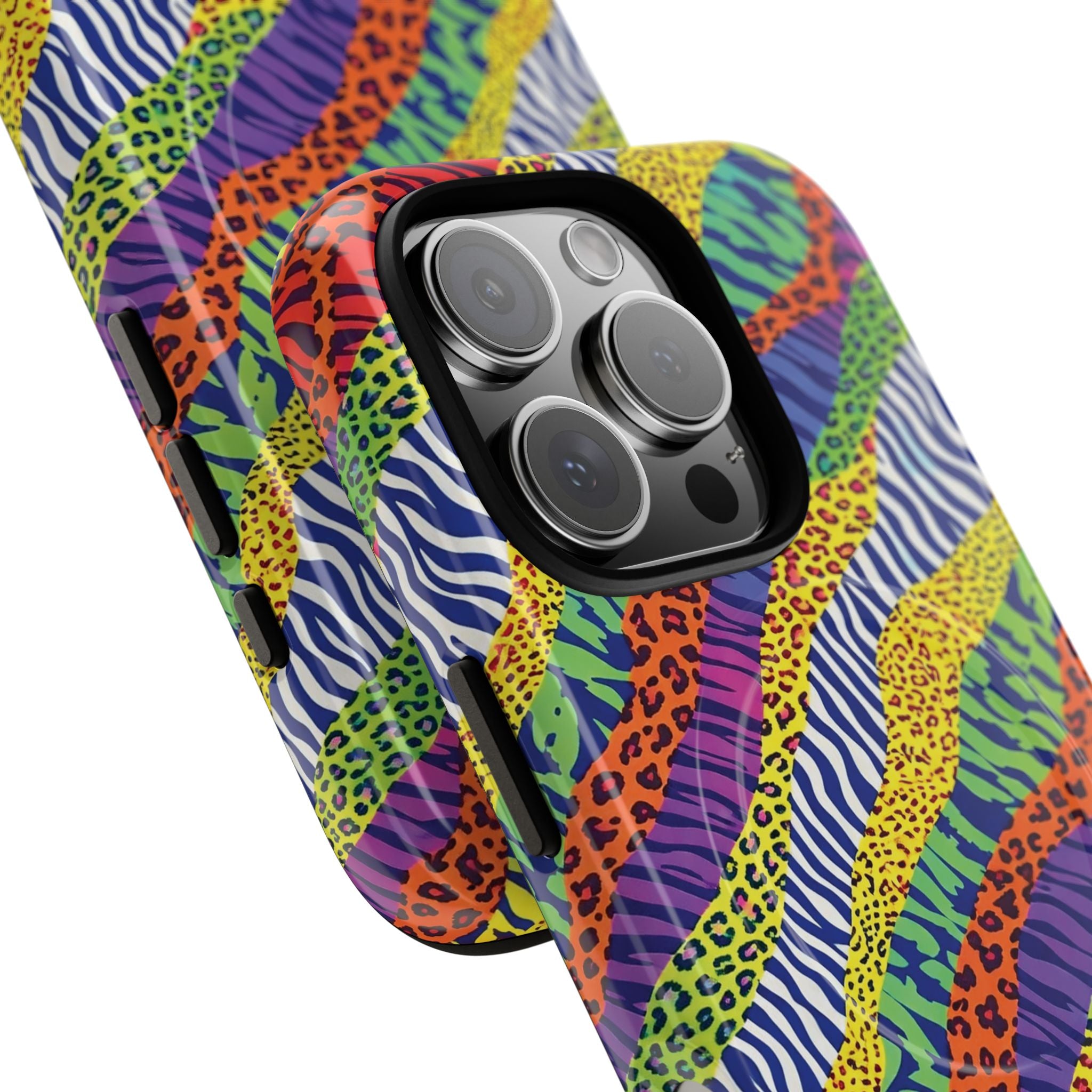 Tough Magnetic Case — Animal Print Arcoíris