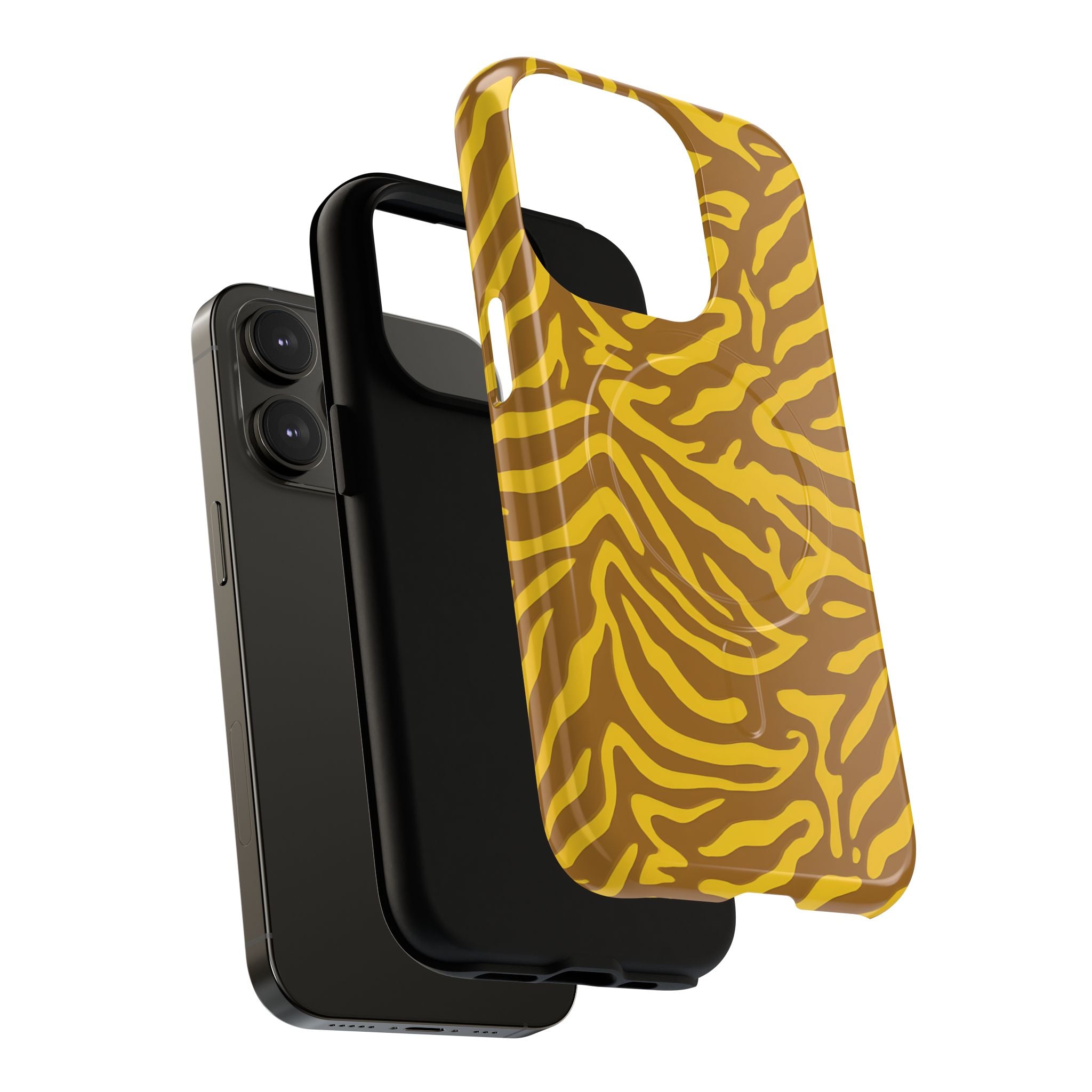Zebra Print Magnetic qual Case