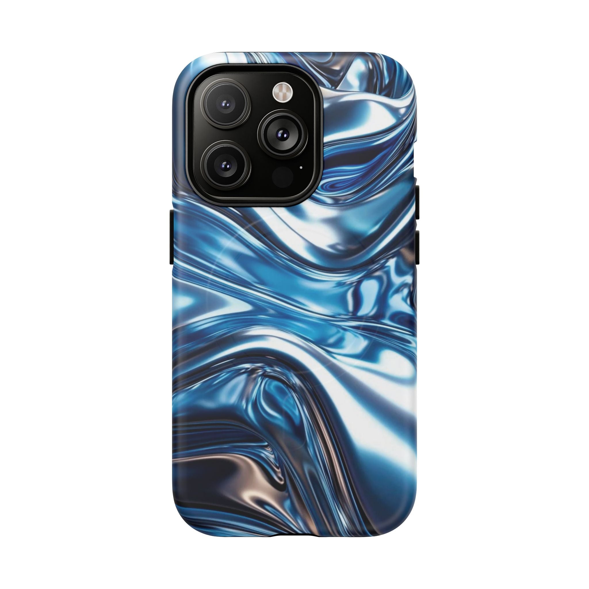 Mirror Gradient Blue Magnetic Phone Case