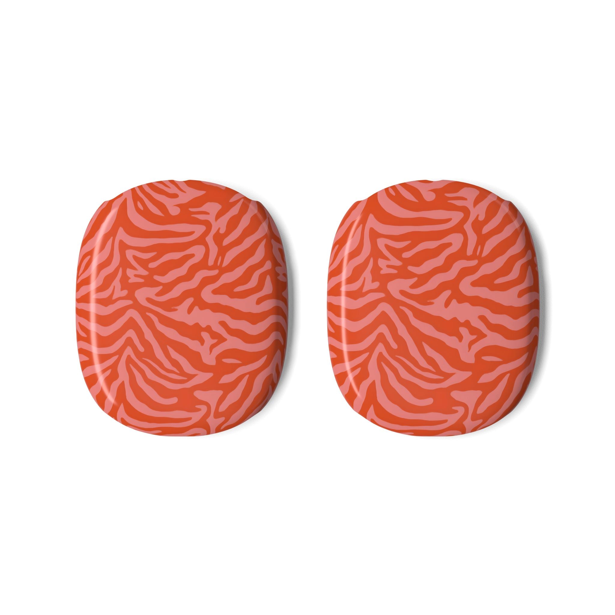 AirPod Max Case — Coral Tiger Stripe Protective Covers