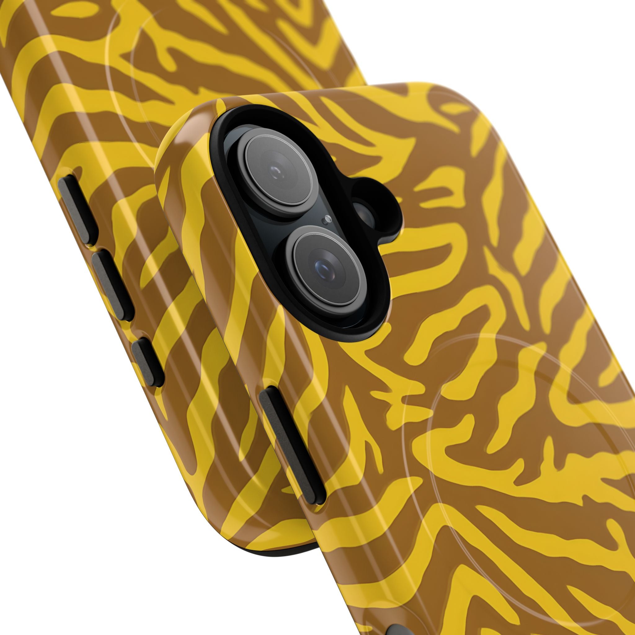Zebra Print Magnetic qual Case