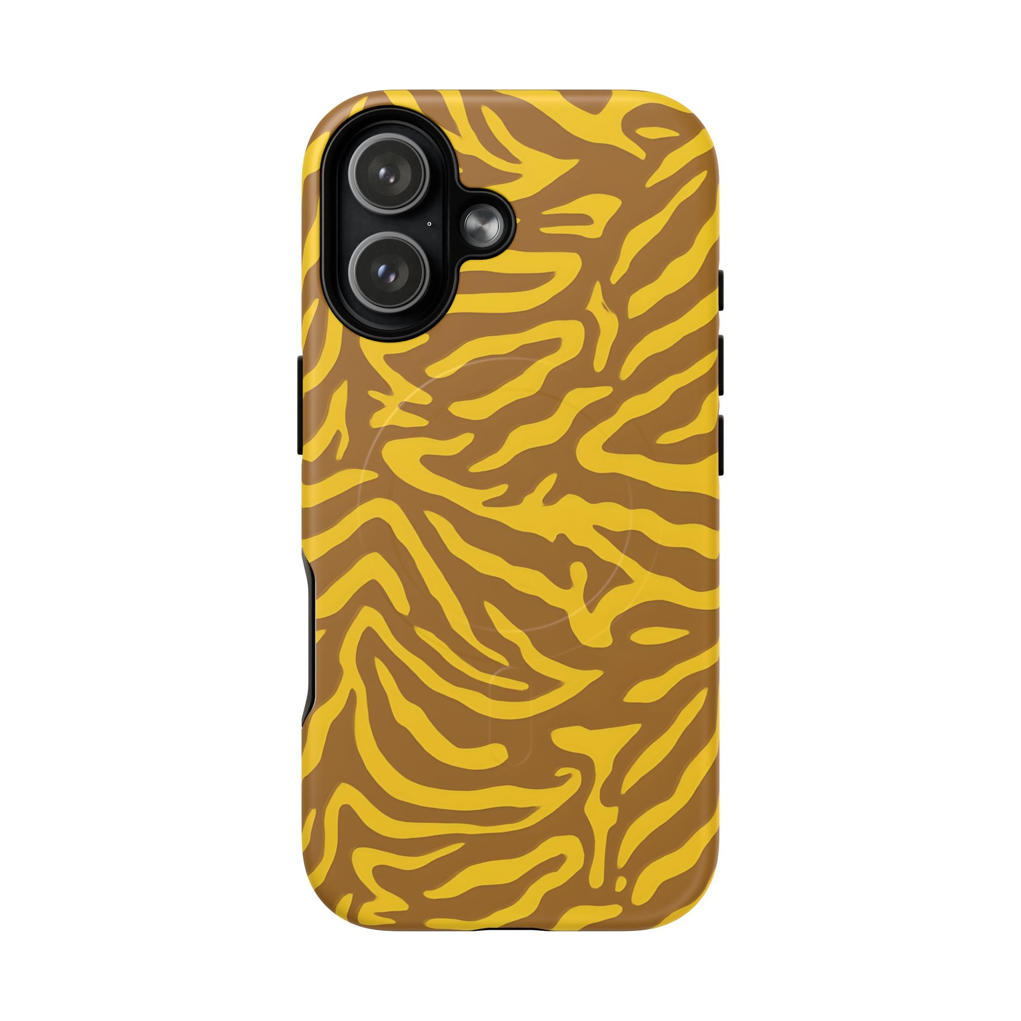 Zebra Print Magnetic qual Case
