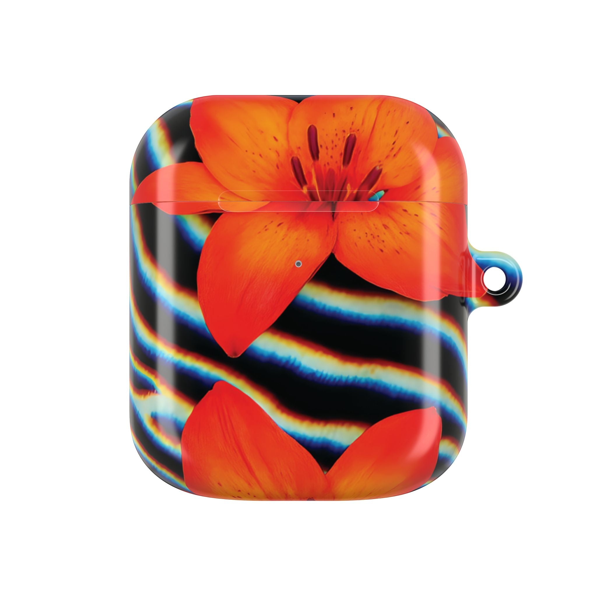 Funda AirPods serpiente floral 