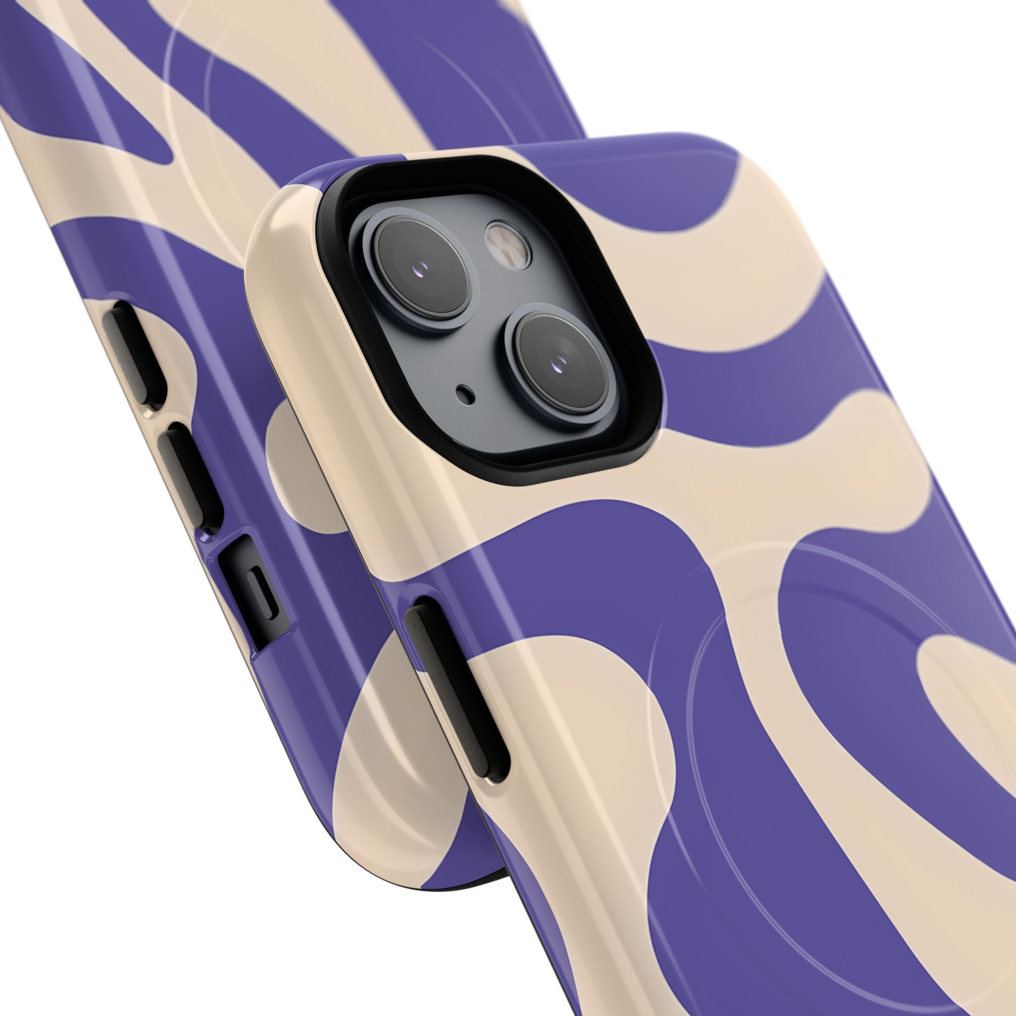 Abstract Purple | iPhone Case – Stylish Artistic Protective Cover