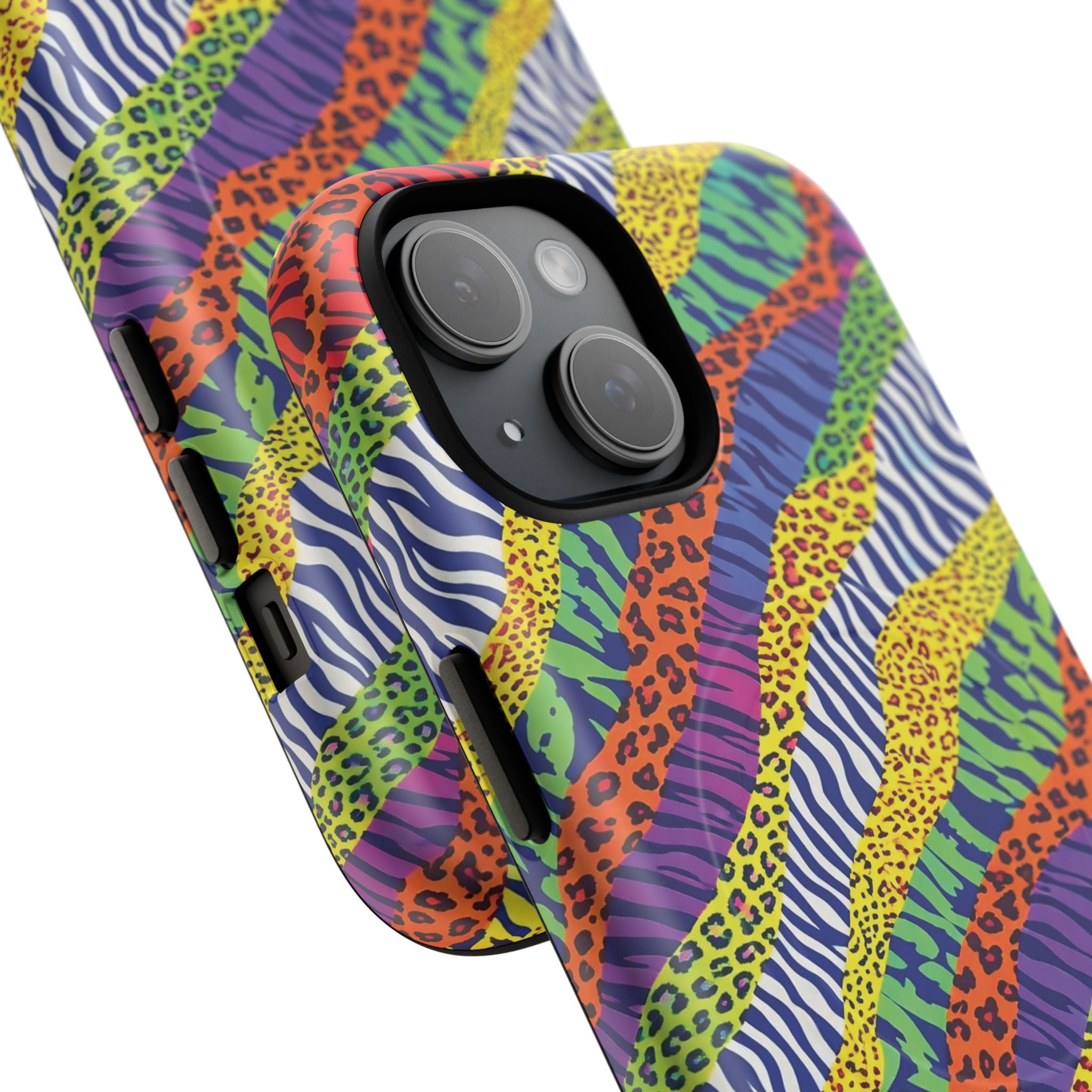 Tough Magnetic Case — Animal Print Arcoíris