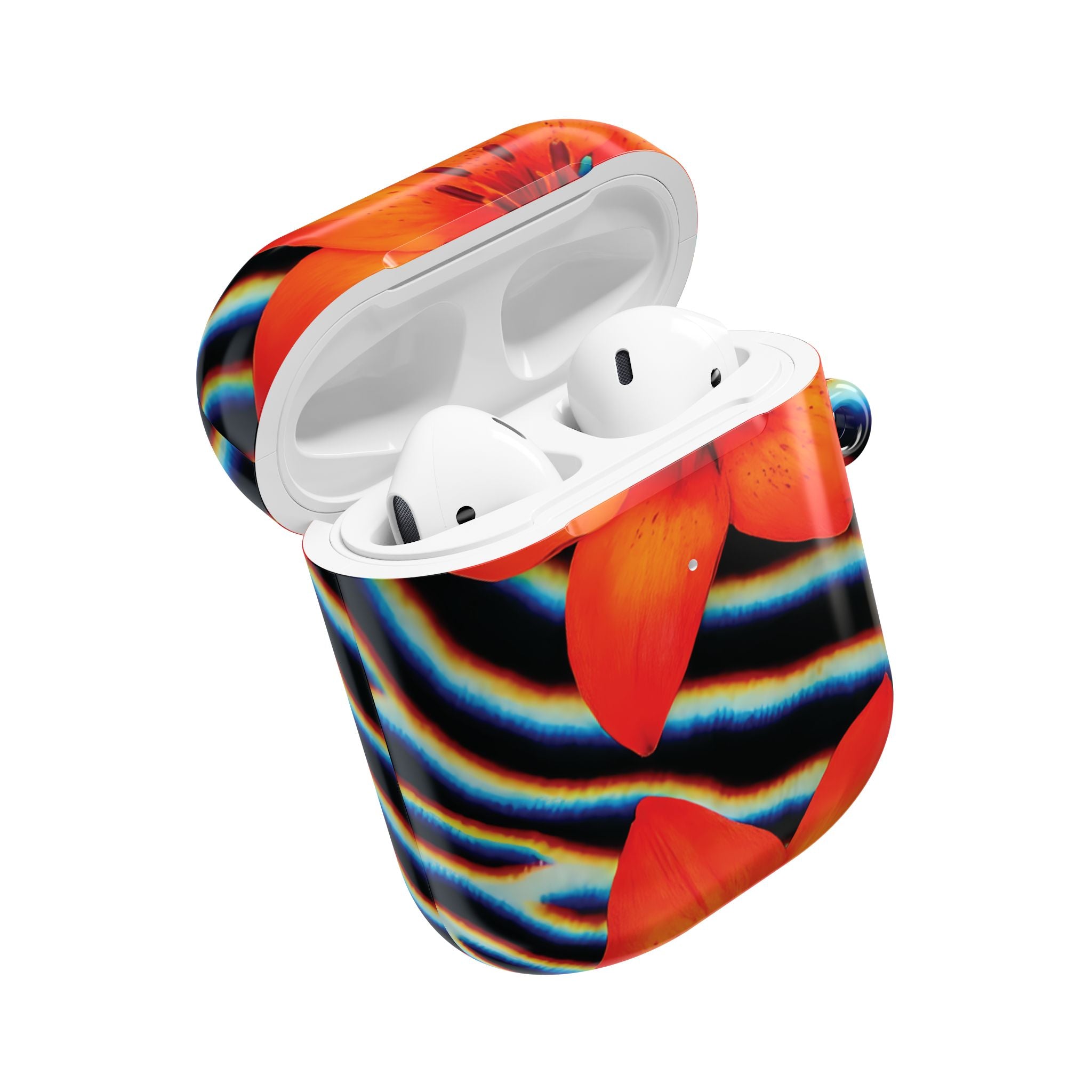Funda AirPods serpiente floral 