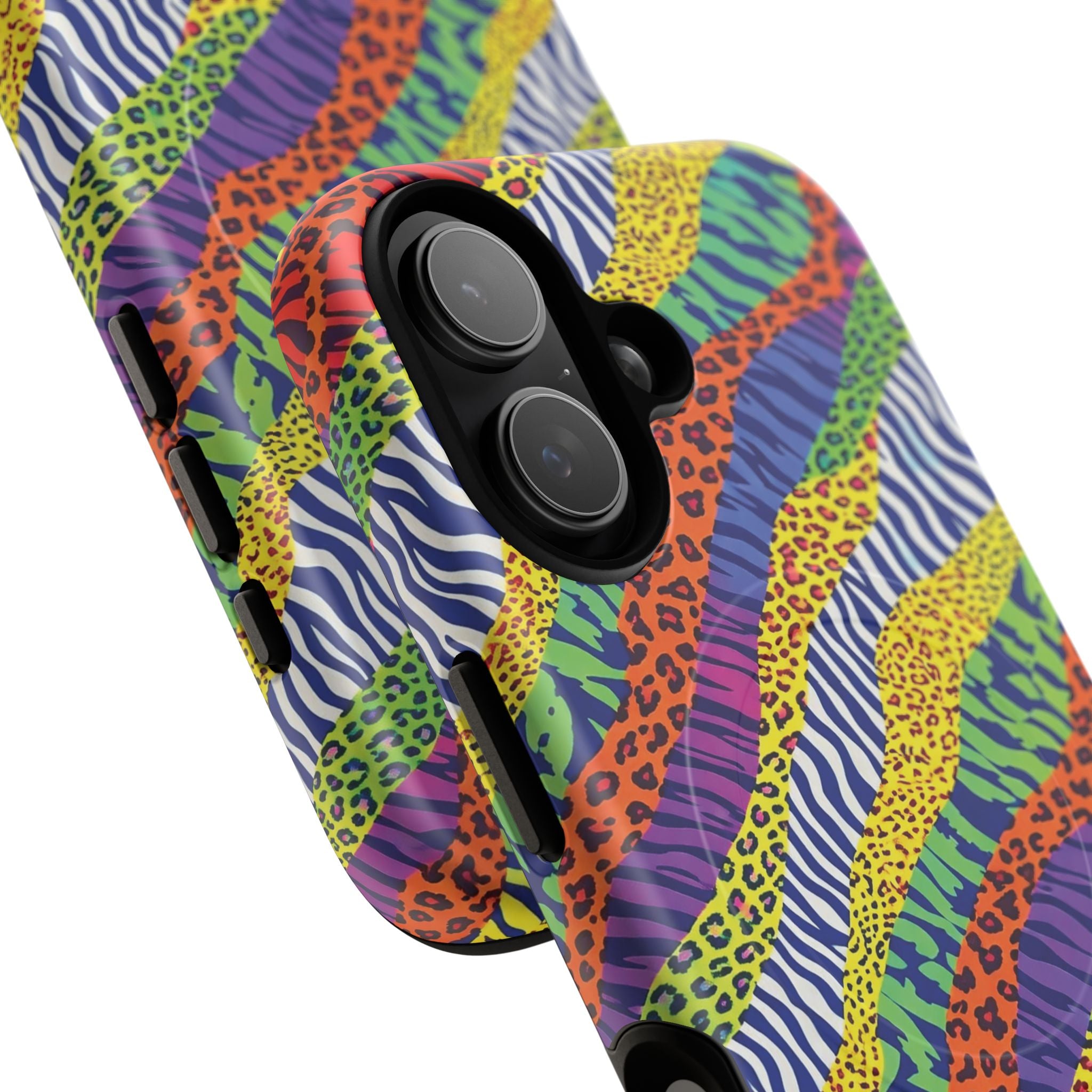Tough Magnetic Case — Animal Print Arcoíris