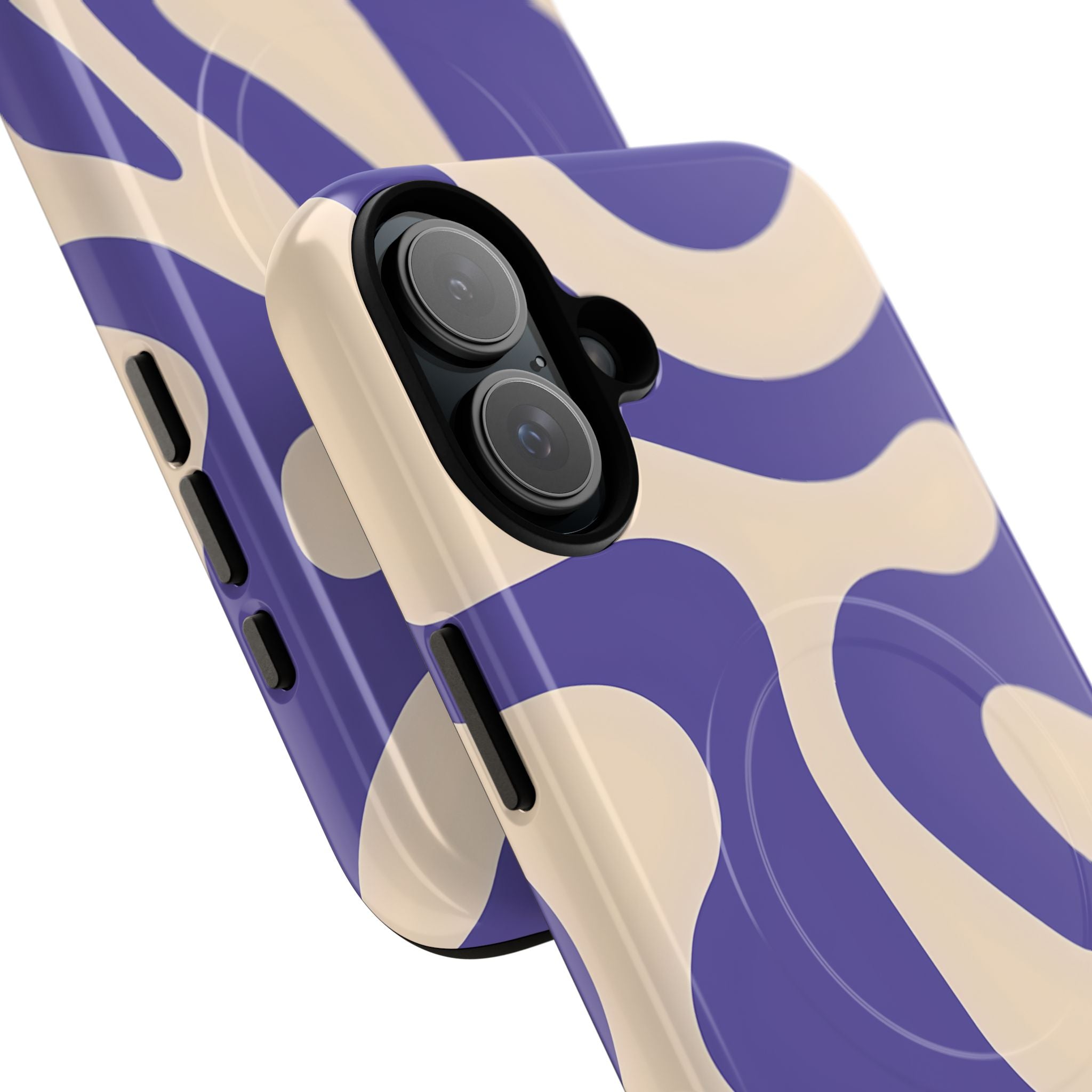 Abstract Purple | iPhone Case – Stylish Artistic Protective Cover