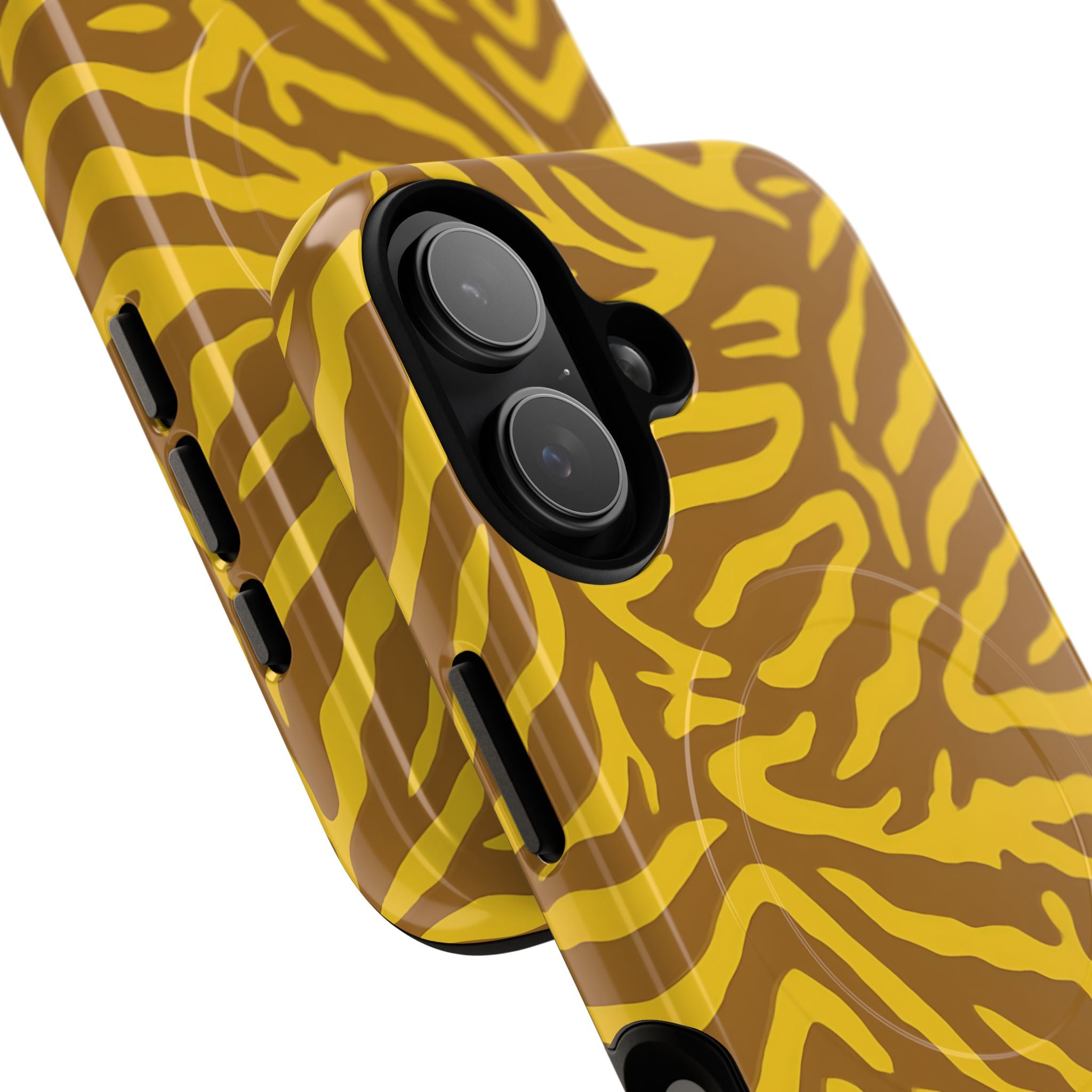 Zebra Print Magnetic qual Case