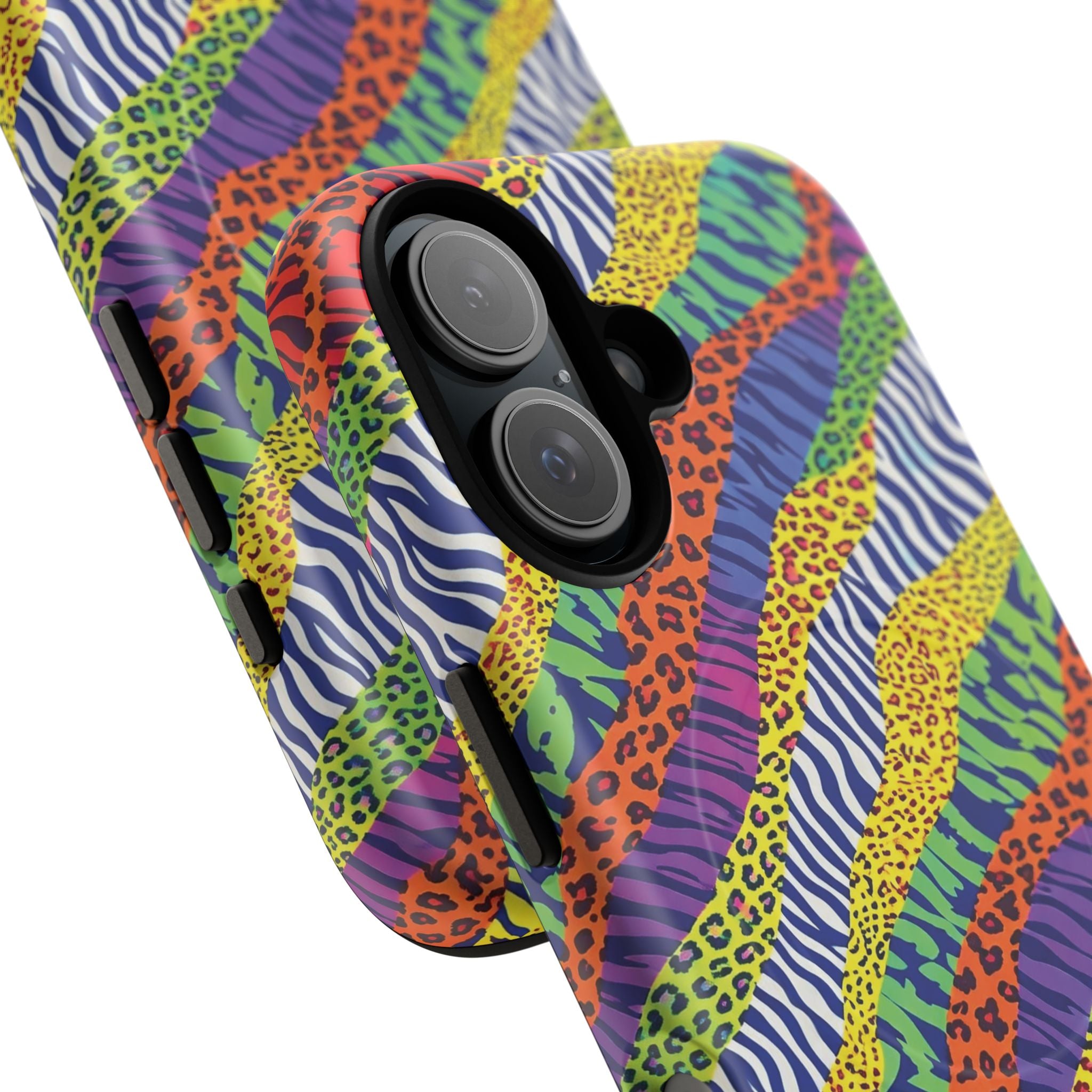 Tough Magnetic Case — Animal Print Arcoíris