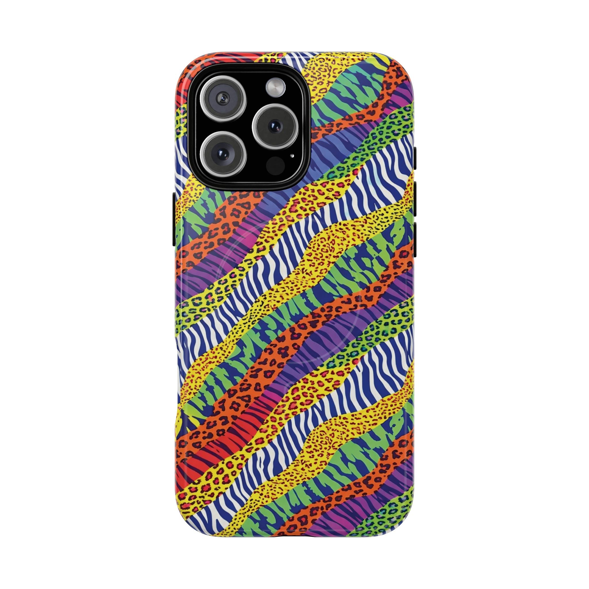 Tough Magnetic Case — Animal Print Arcoíris