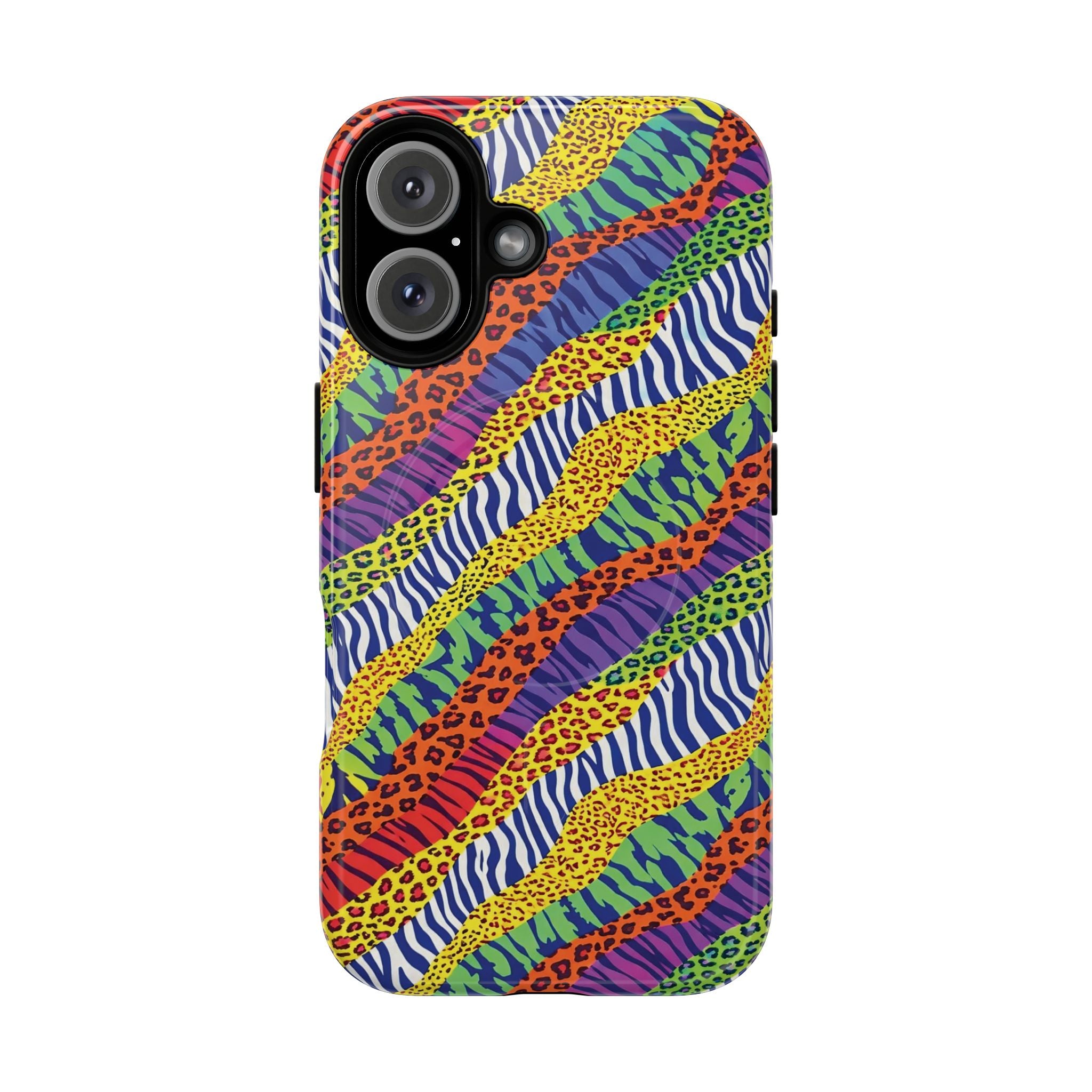 Tough Magnetic Case — Animal Print Arcoíris