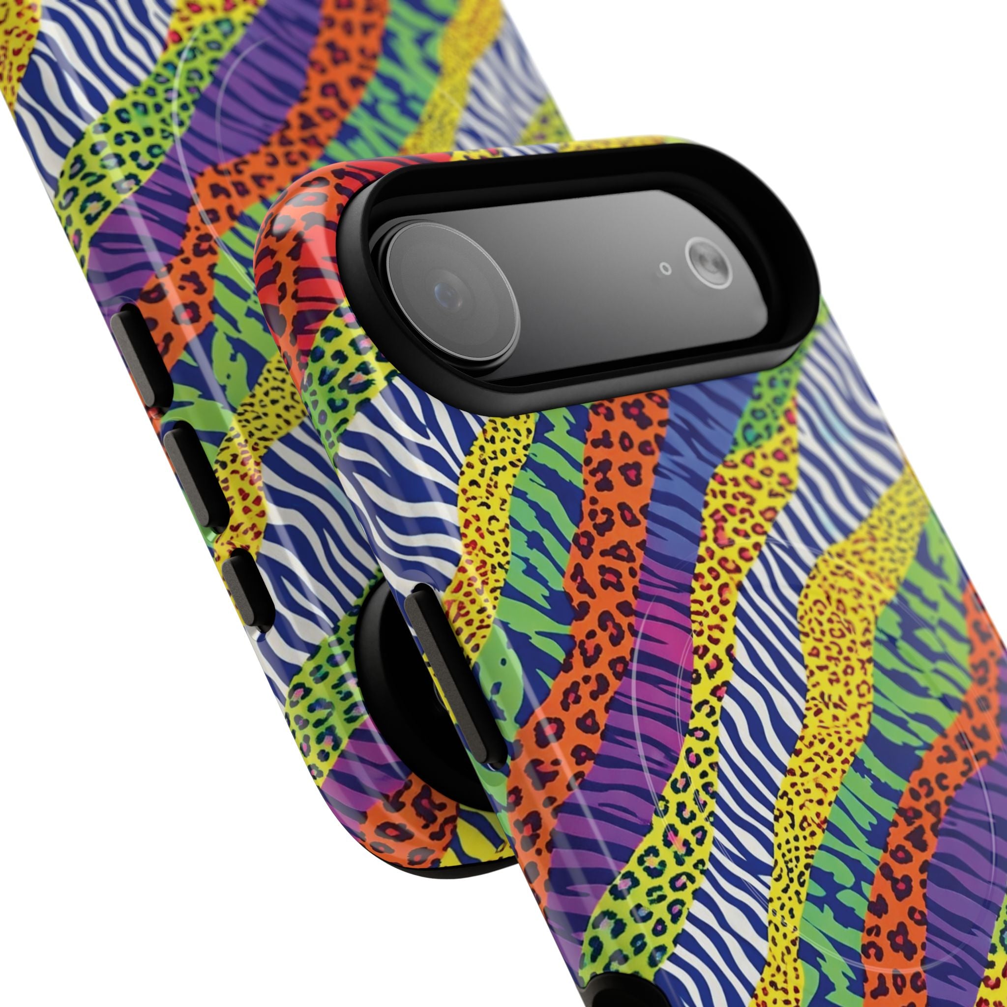 Tough Magnetic Case — Animal Print Arcoíris