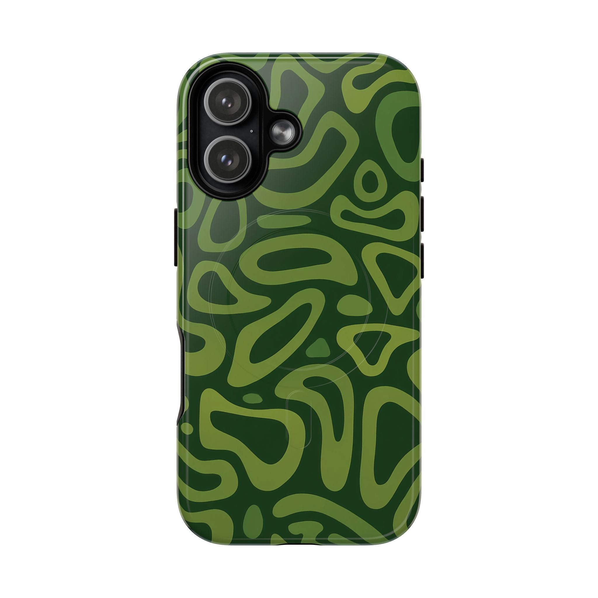 Frog Pattern Tough Magnetic Case — Durable Phone Protection with Cute Frog Design